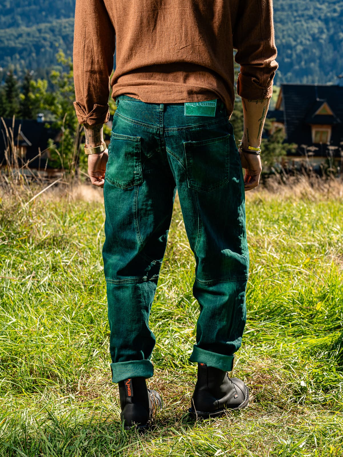 EMERALD SWAGGER JEANS