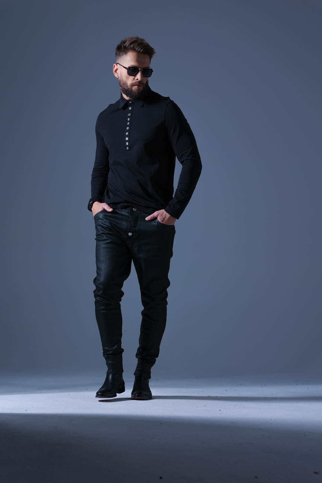 longsleeve Sneer Black