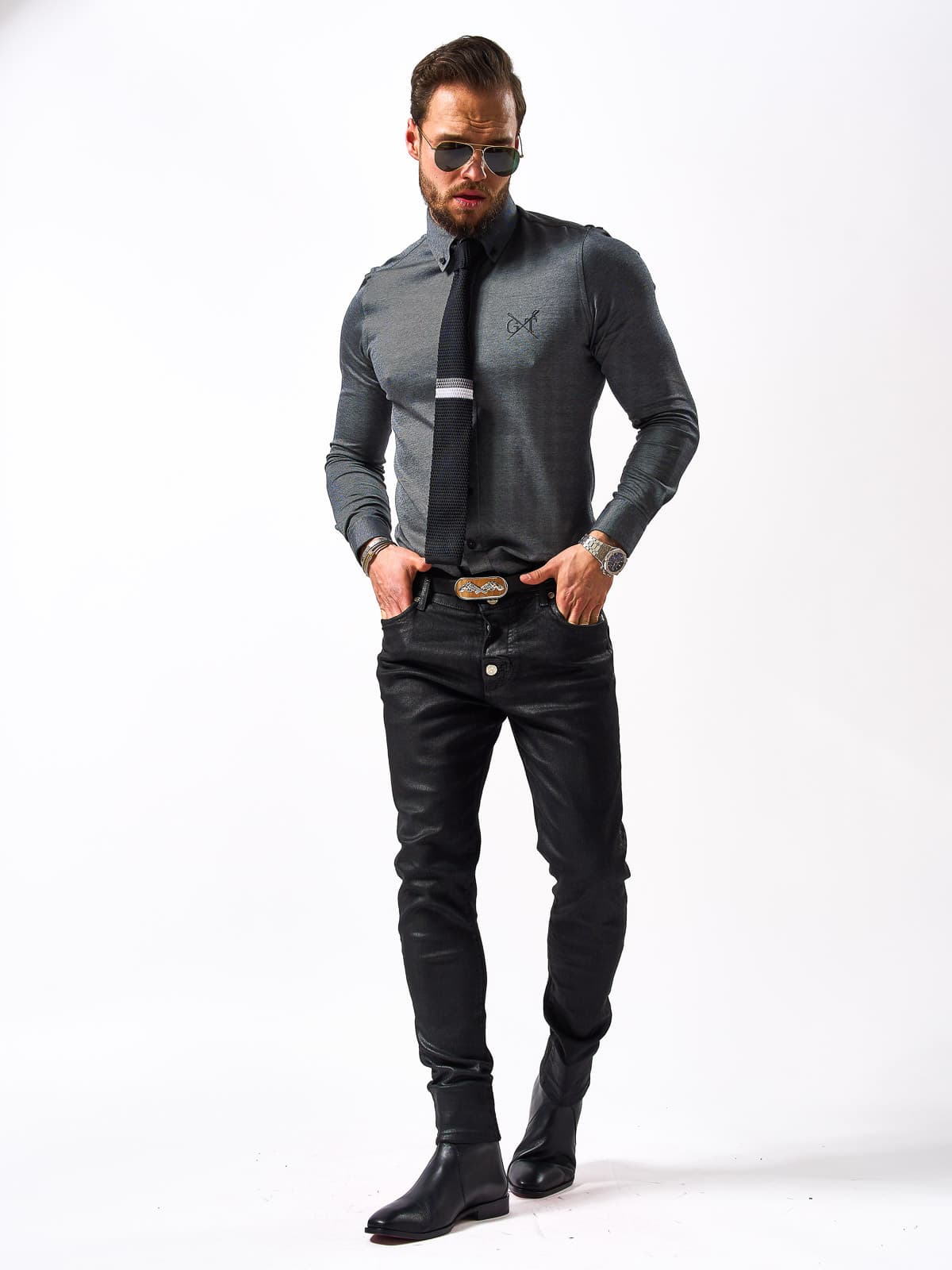 KOSZULA FATE ANTRACIT 