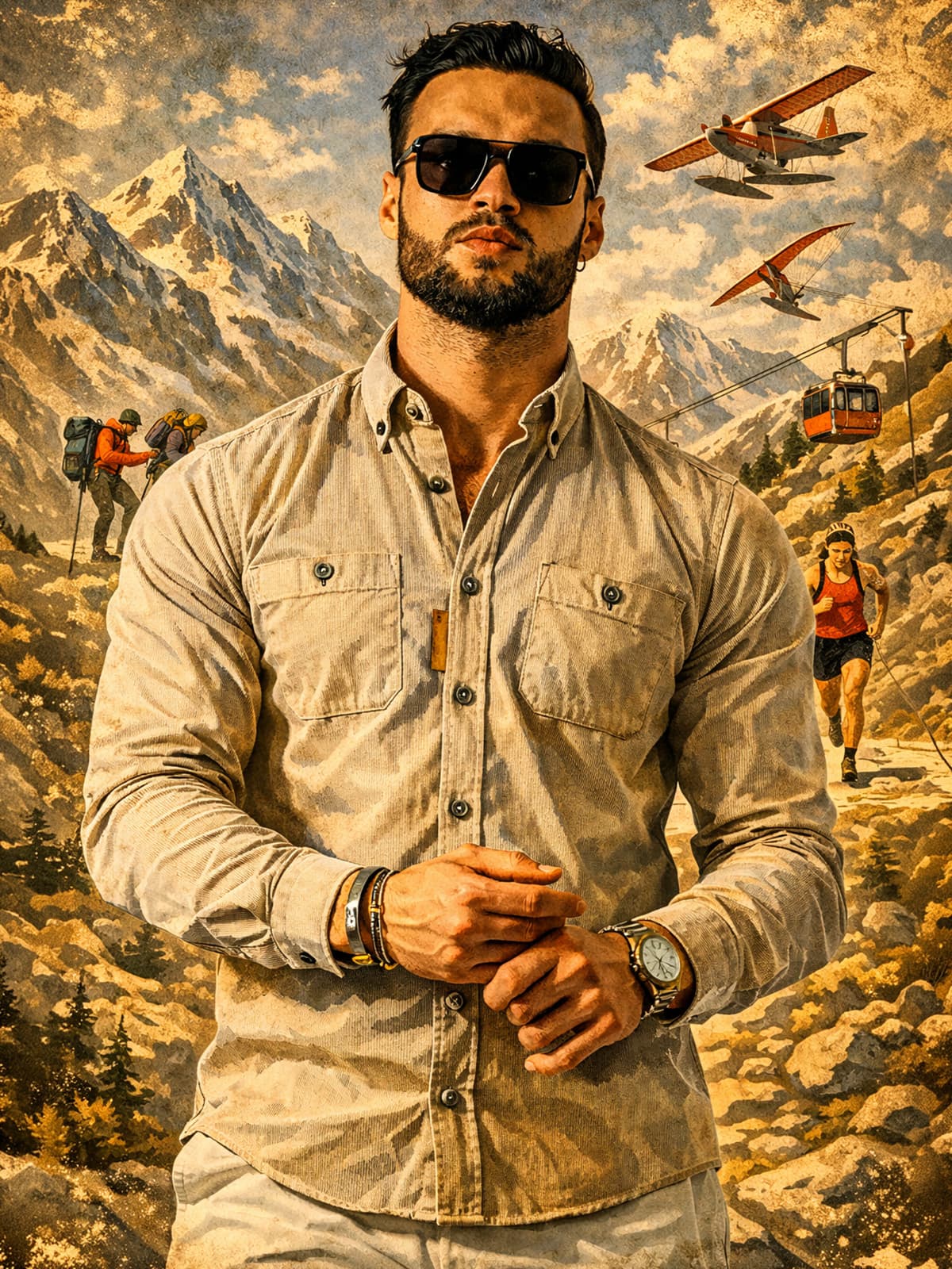 KOSZULA MONTROSE BEIGE