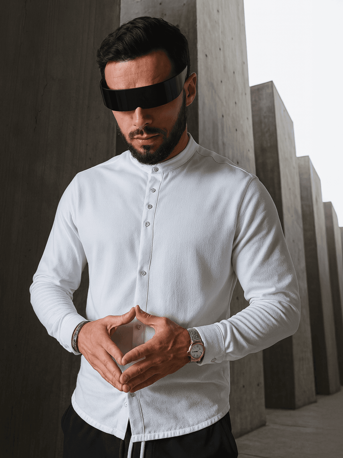 LONG SLEEVE LIMBO WHITE 