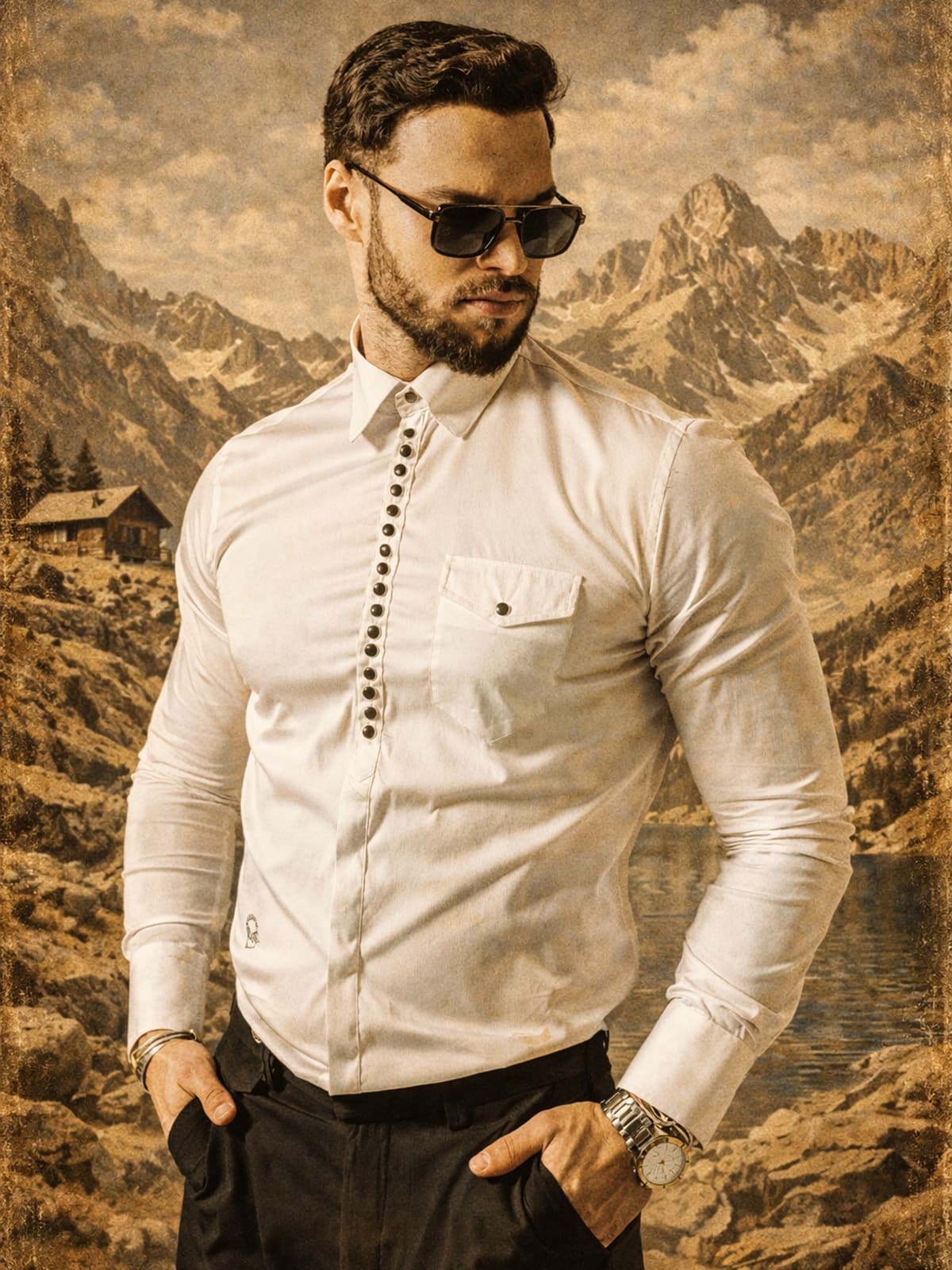 KOSZULA STELLAR WHITE