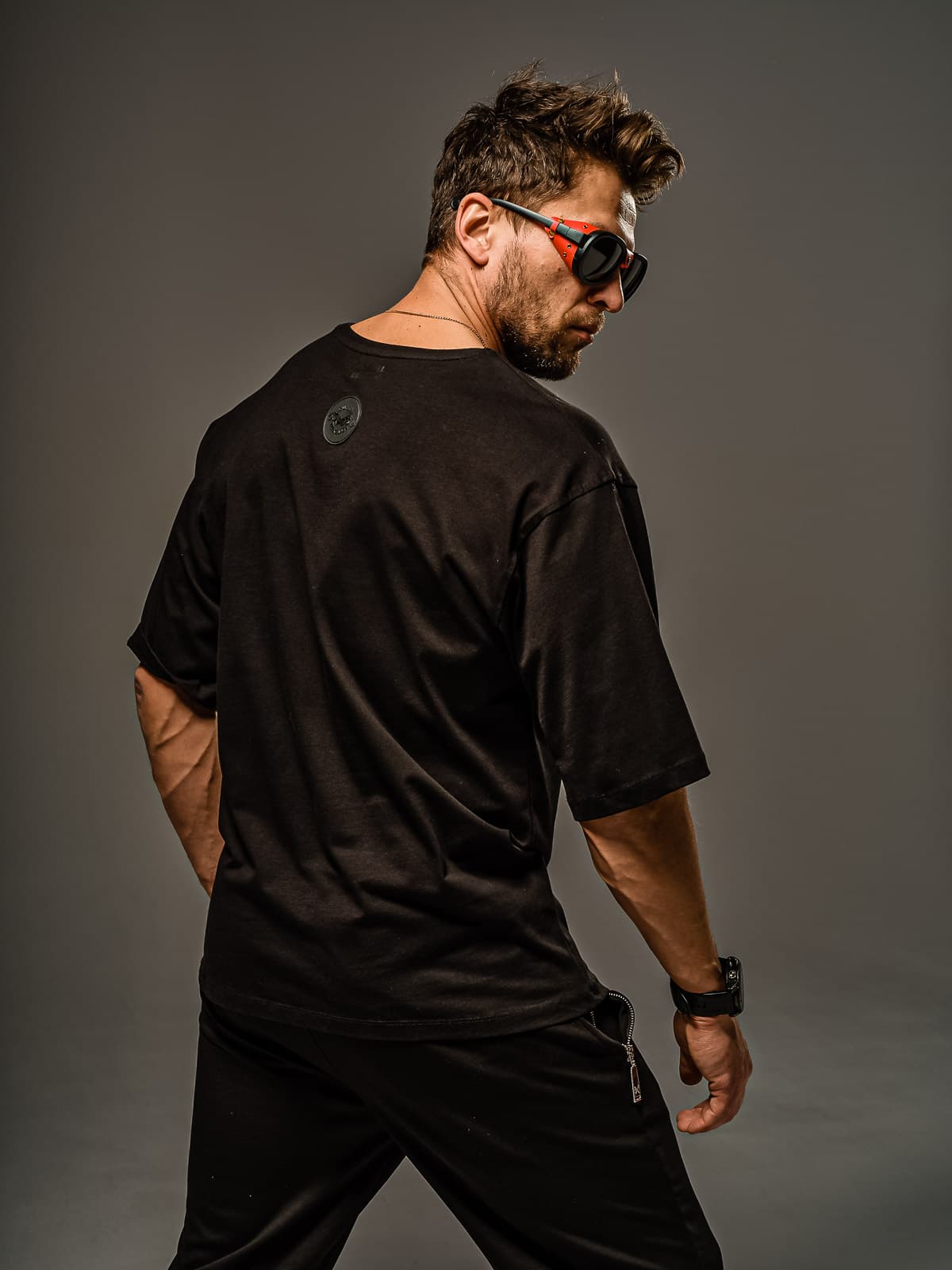 t-shirt Splash Black