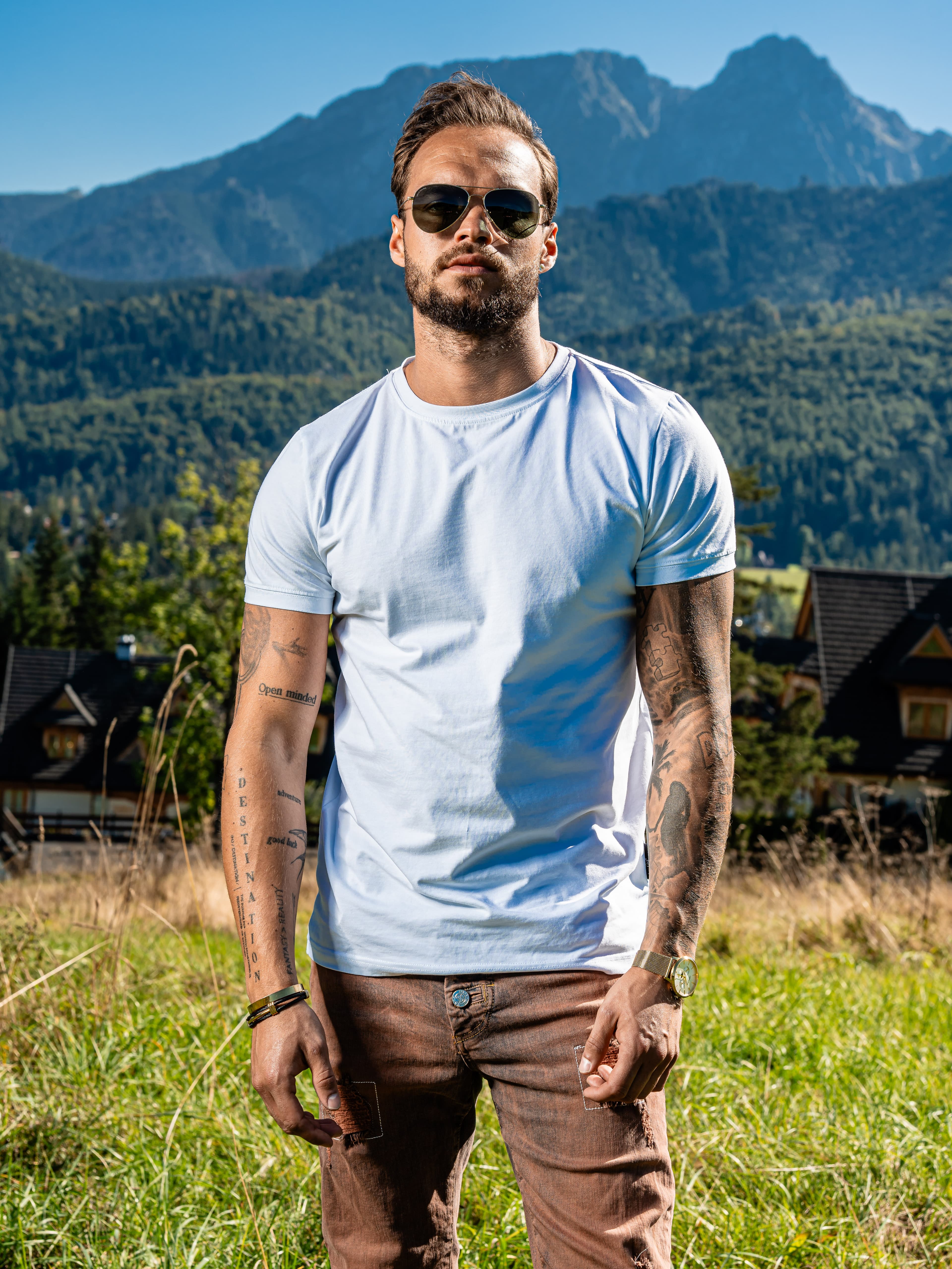 T-SHIRT WHITE PLAIN