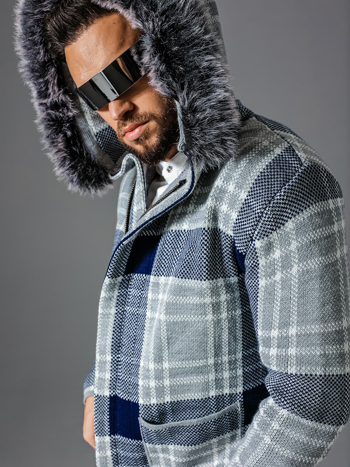 KARDIGAN MALACHI GREY WINT