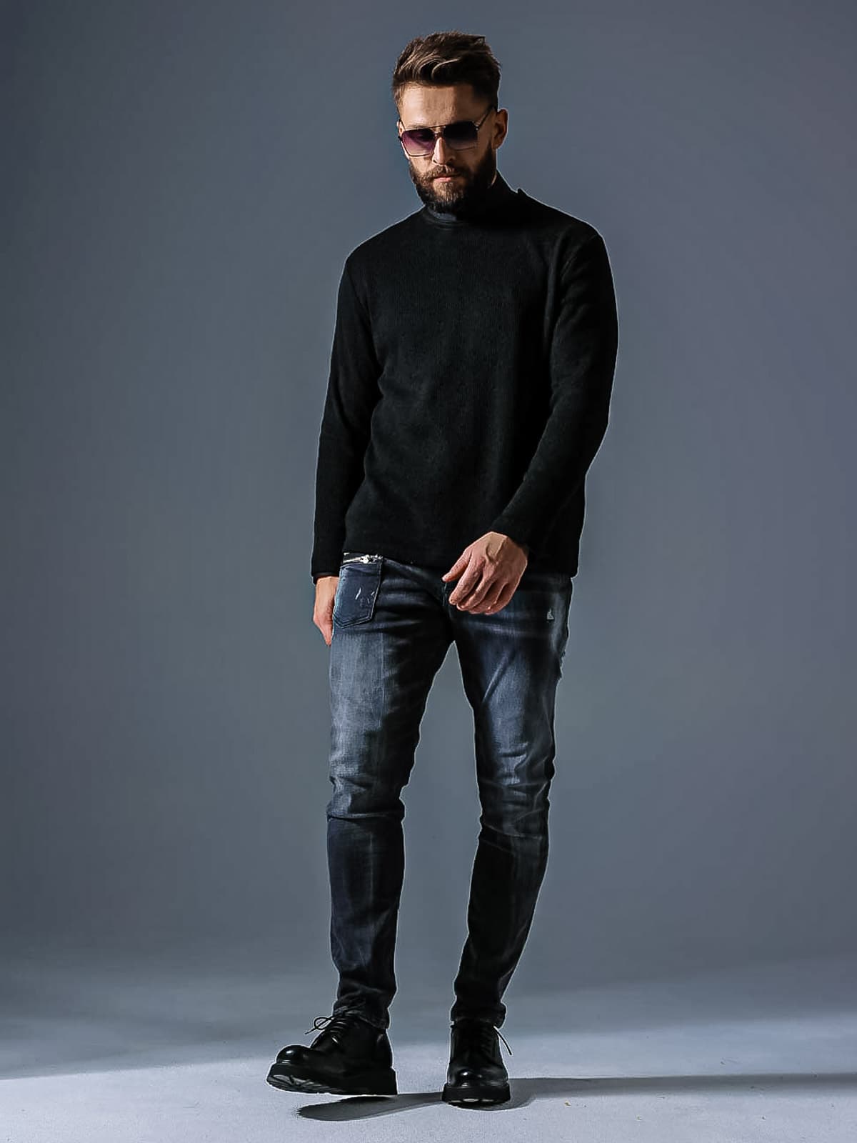 sweter Illusion Square