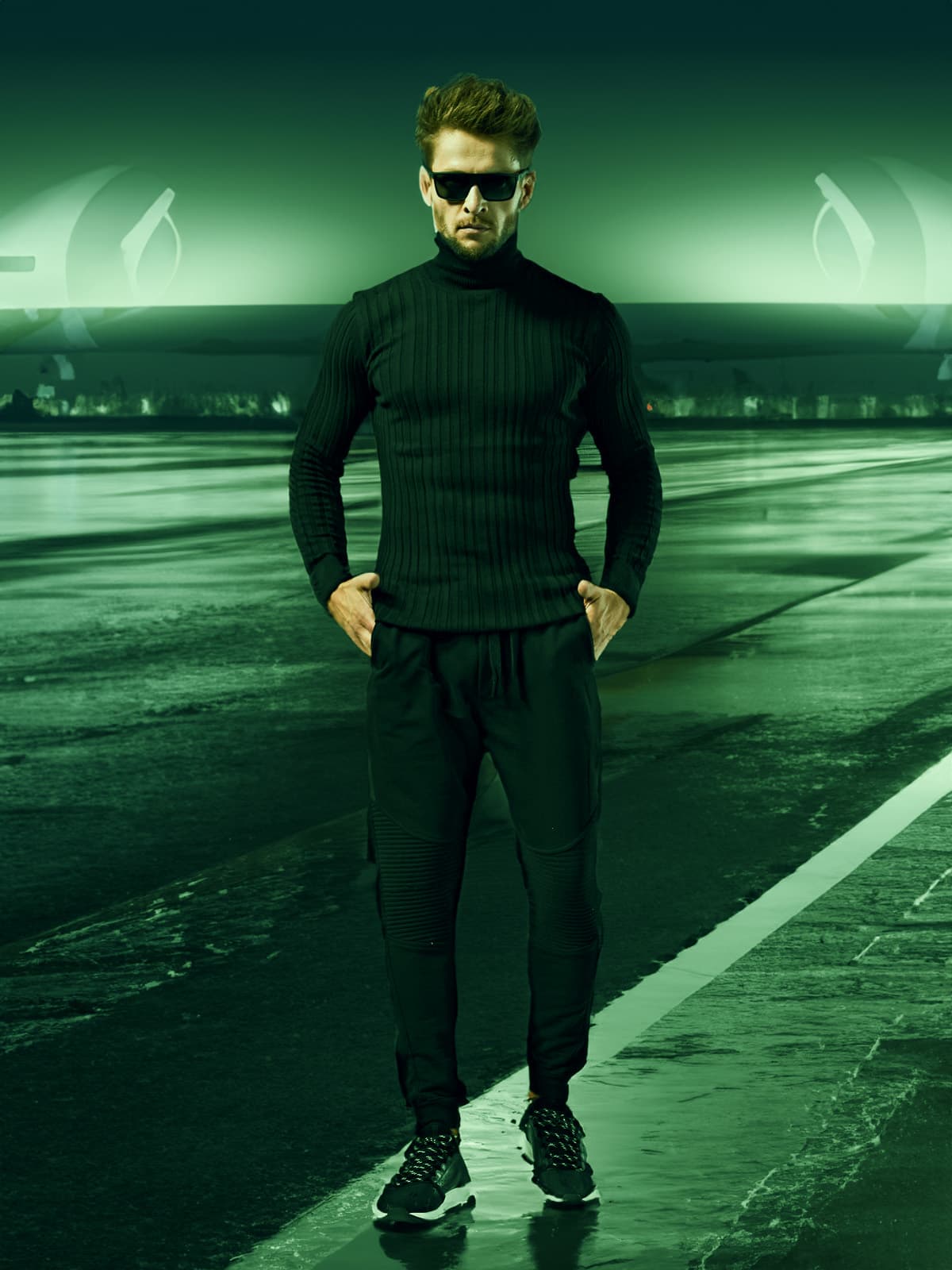 SPODNIE MERKUR BLACK