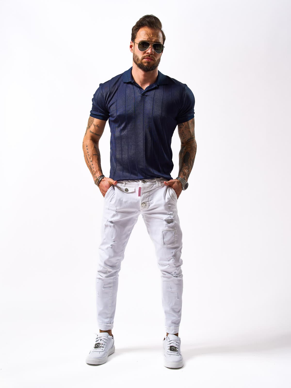 SPODNIE DERVISH DRIVE WHITE WDR 