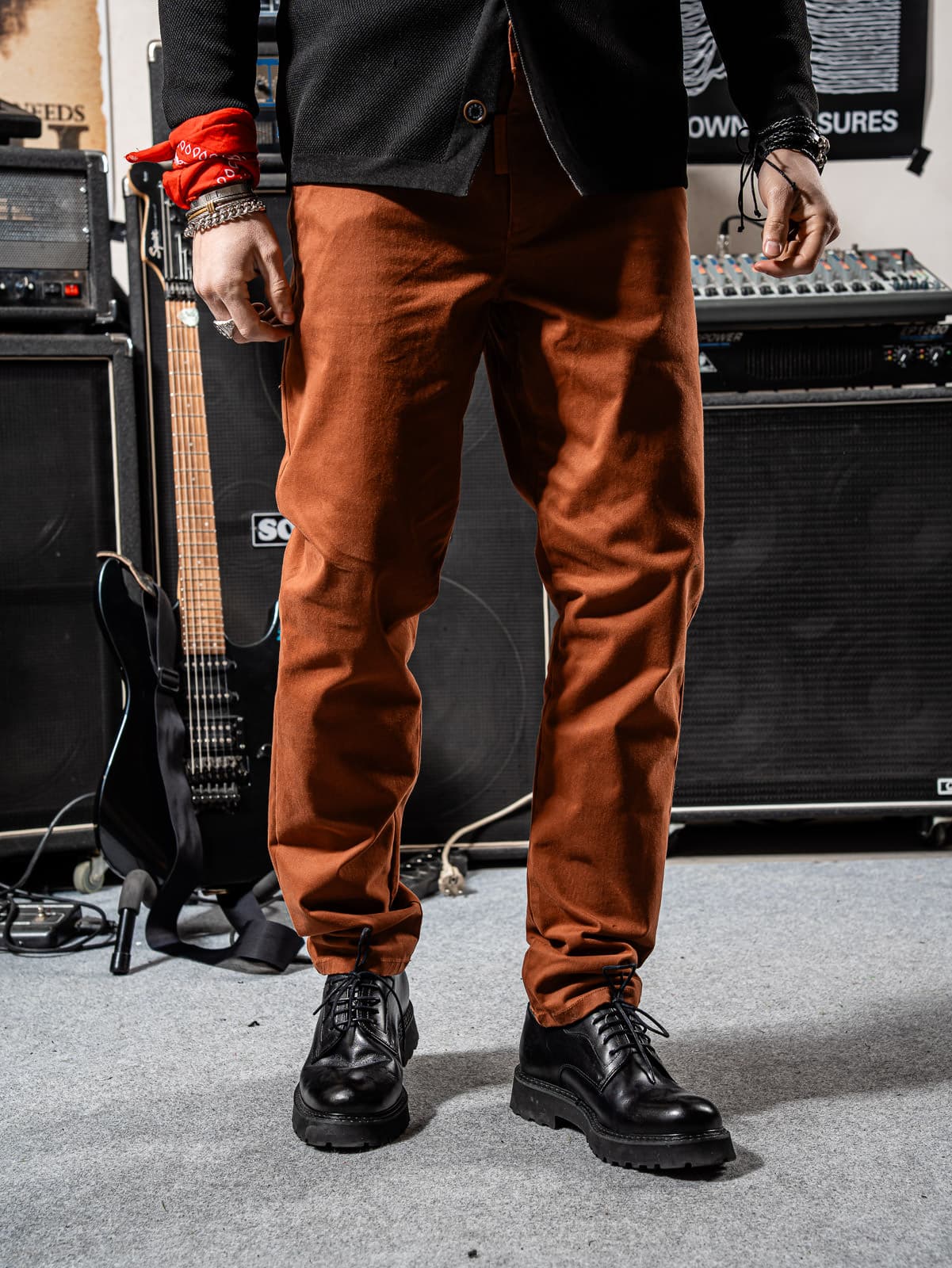 RUST BOULDER PANTS