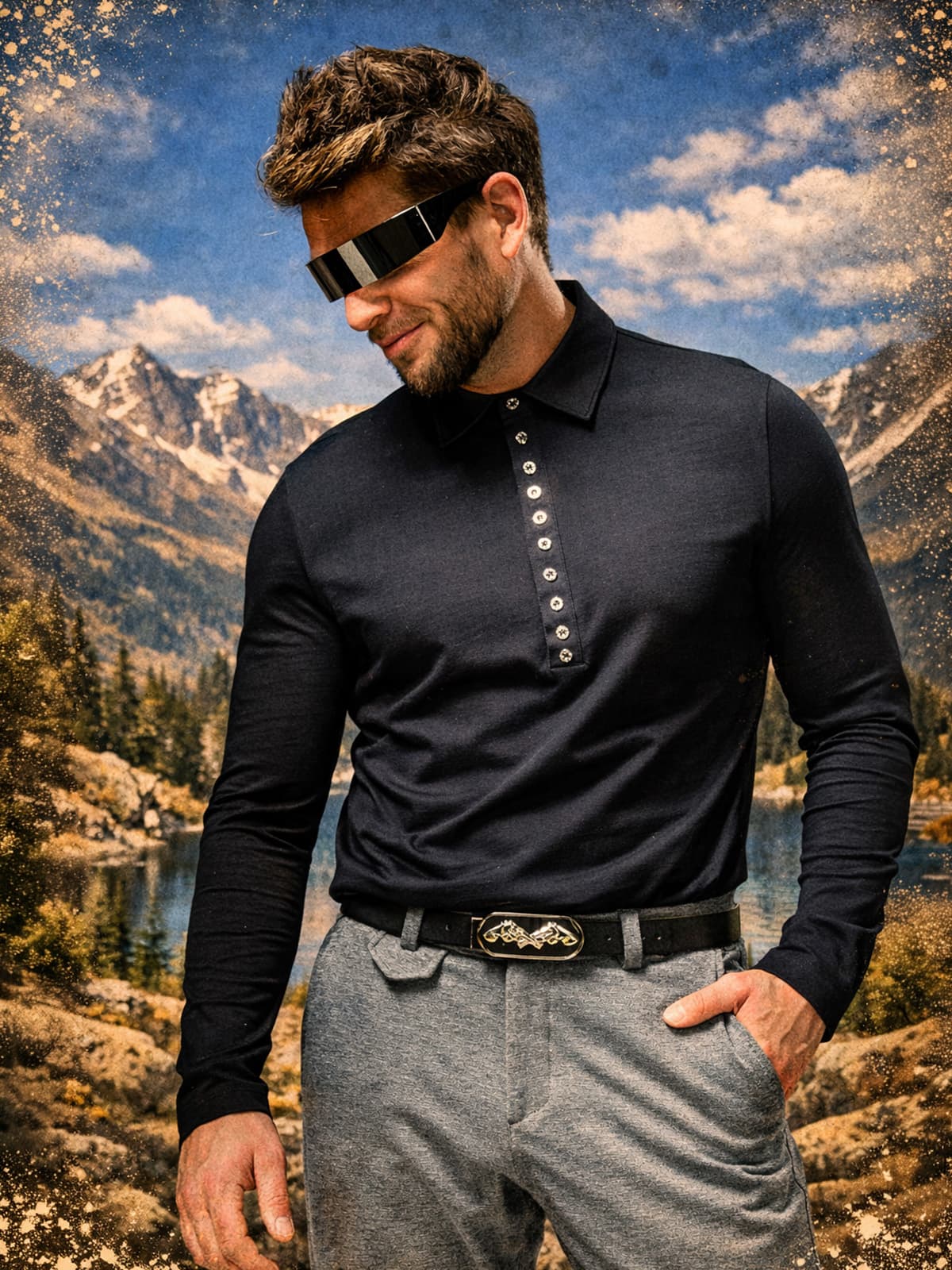 longsleeve Sneer Black