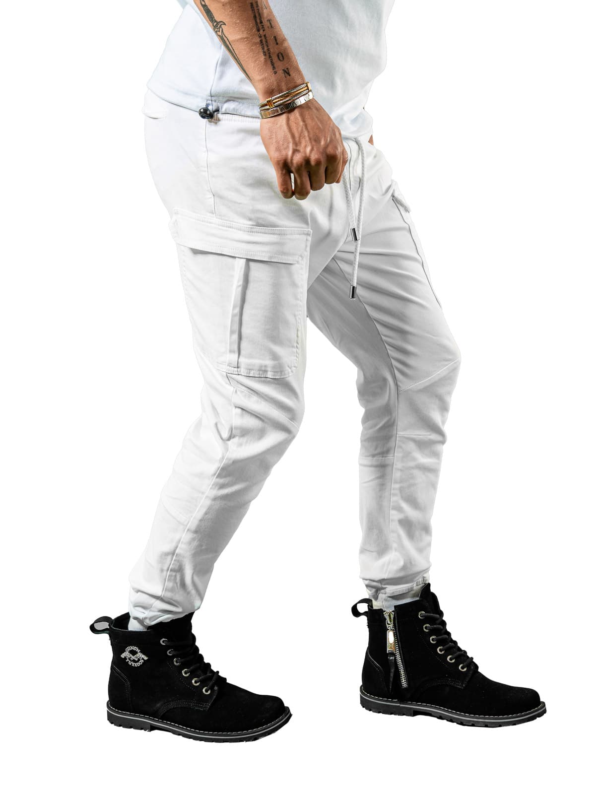 SPODNIE DAYTONA WHITE