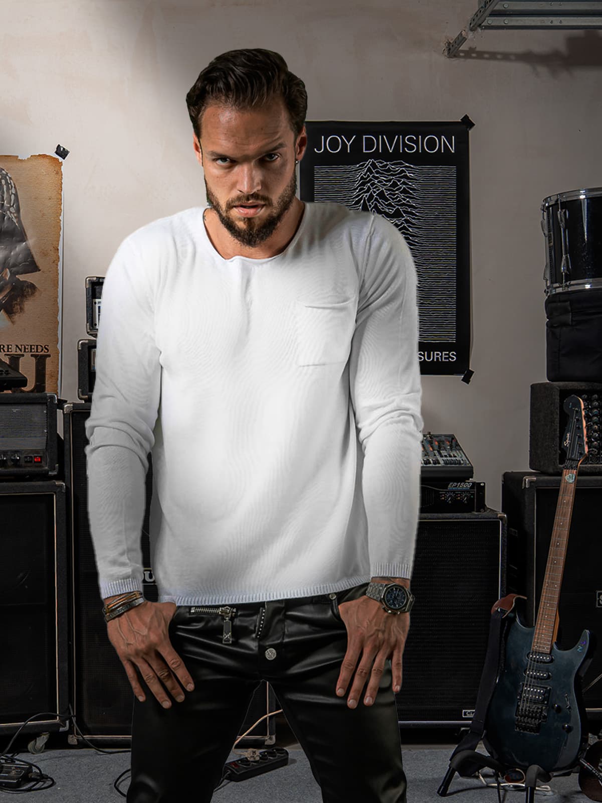 SWETER AL QASAR WHITE WDR