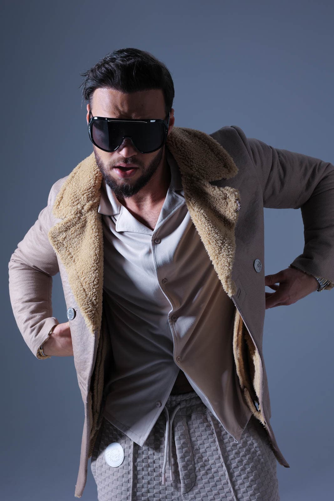 KOSZULA MAXIMUS BEIGE 