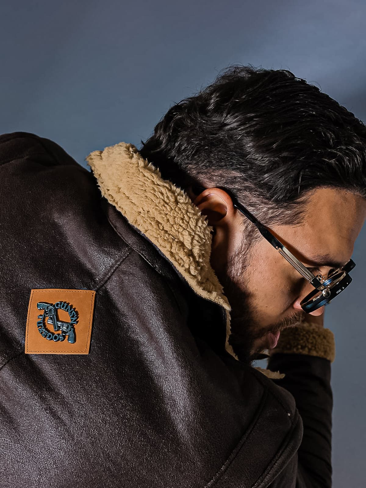 SNOW SHEARLING JACKET BROWN