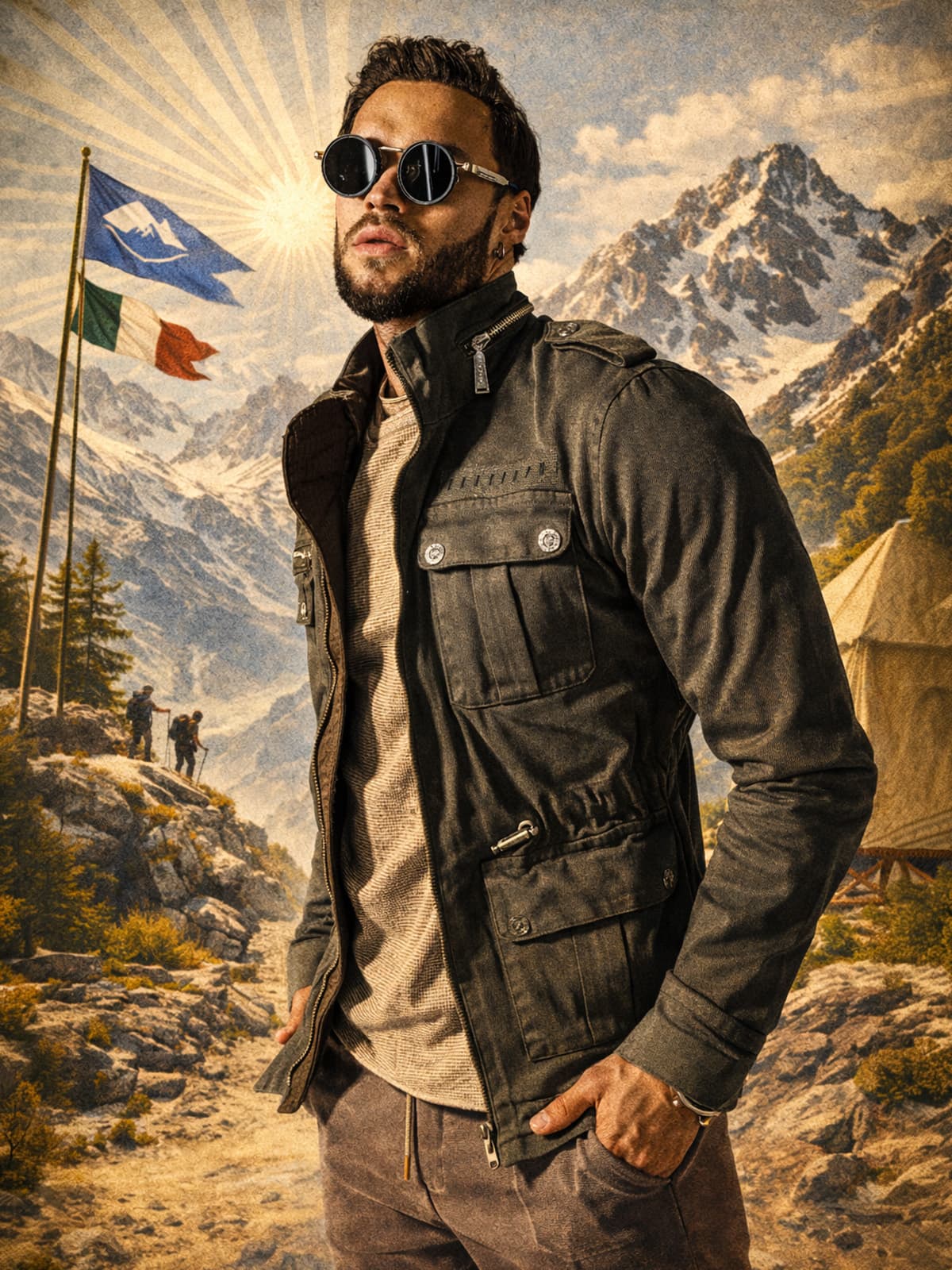 KURTKA TRICKY SNEAK GREEN WDR