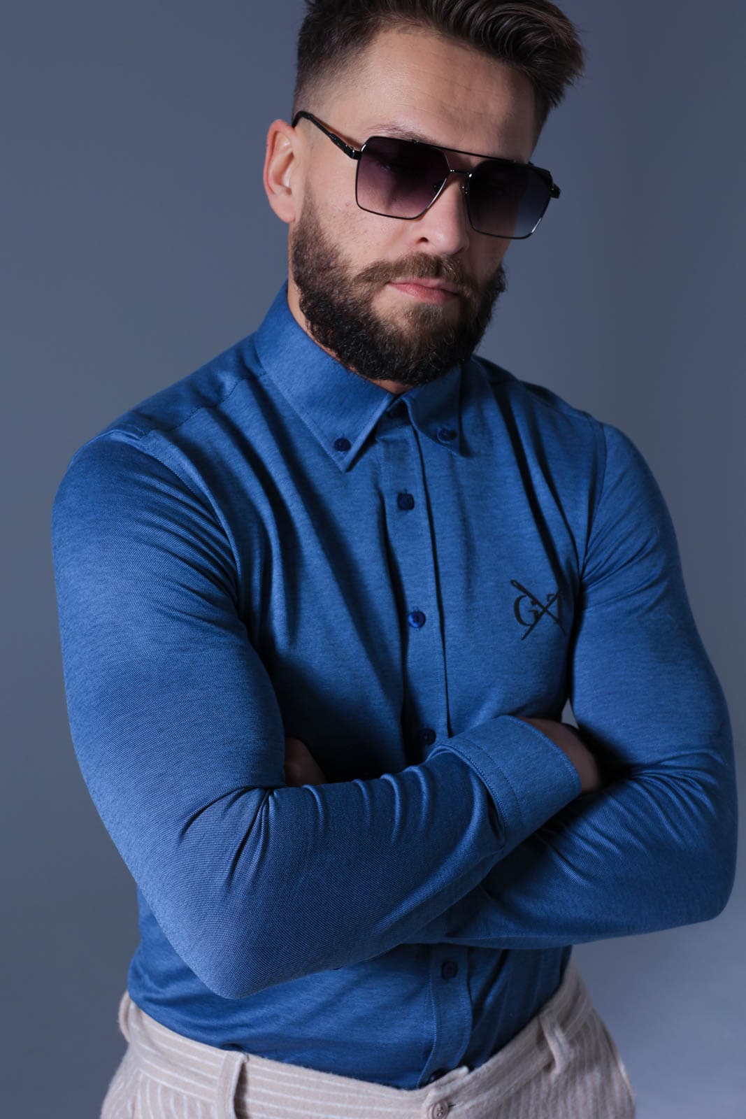 koszula Downer Navy