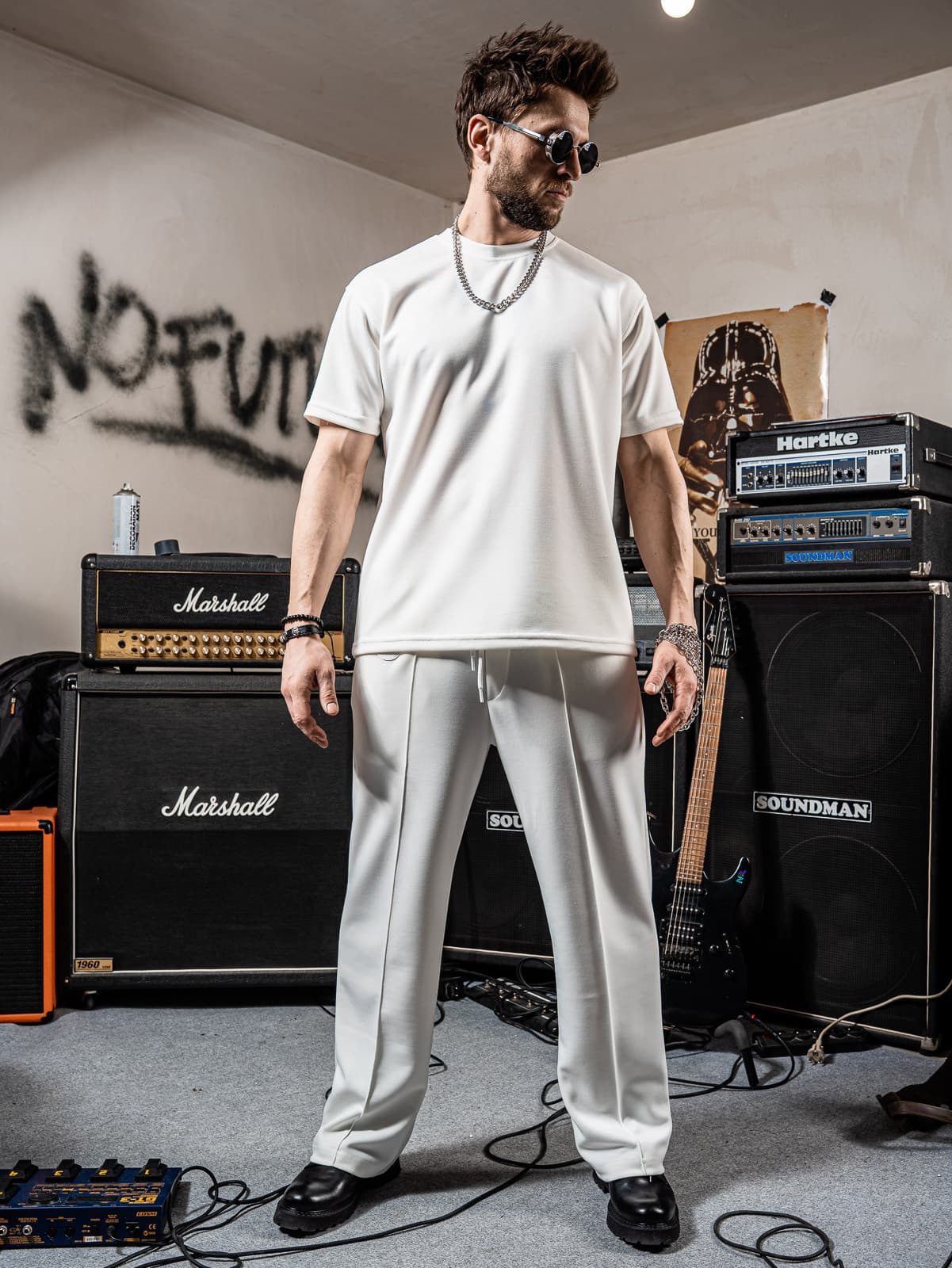 T-SHIRT OFF WHITE CAMDEN