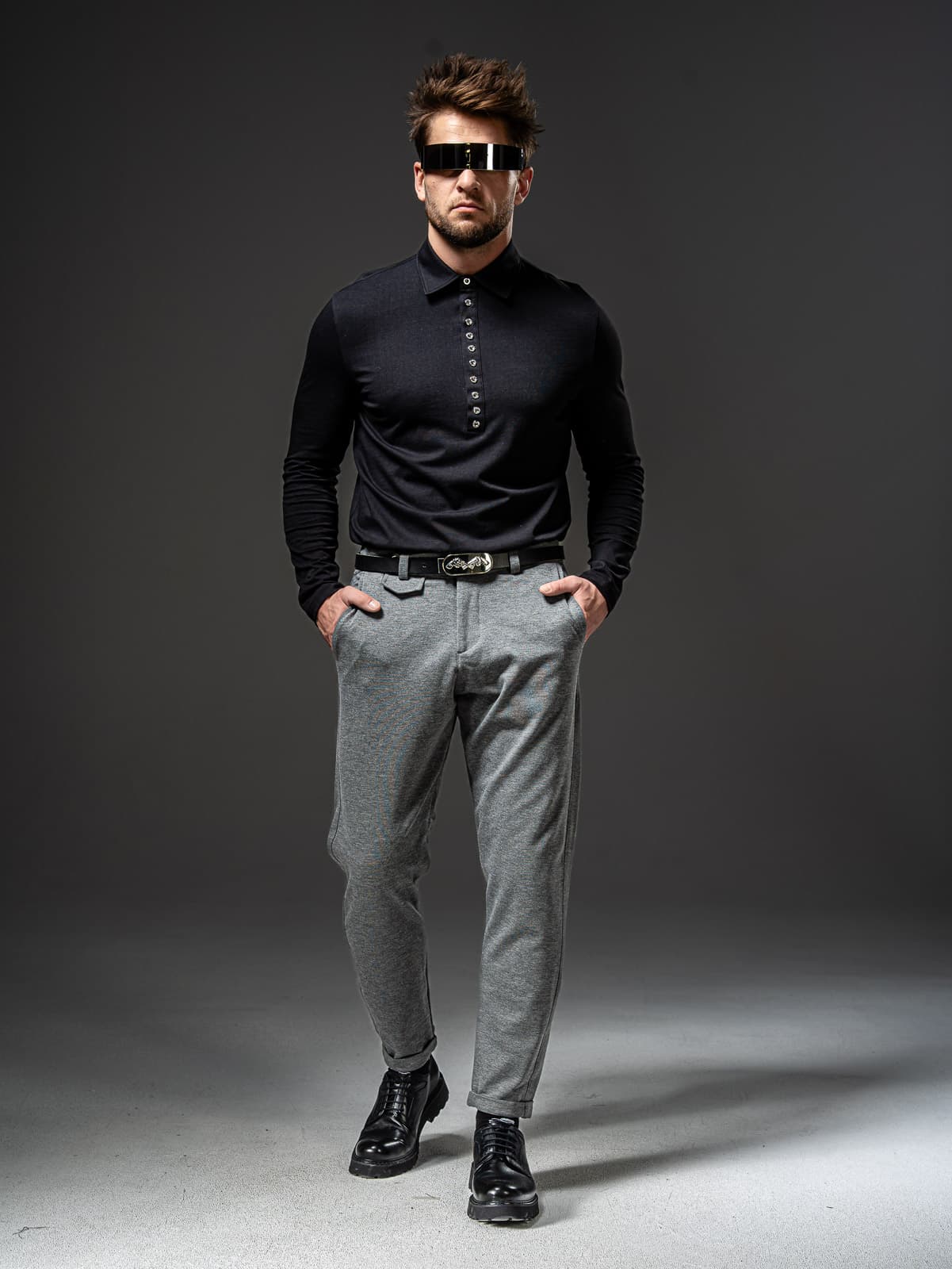 SPODNIE SUPPRESOR GREY 