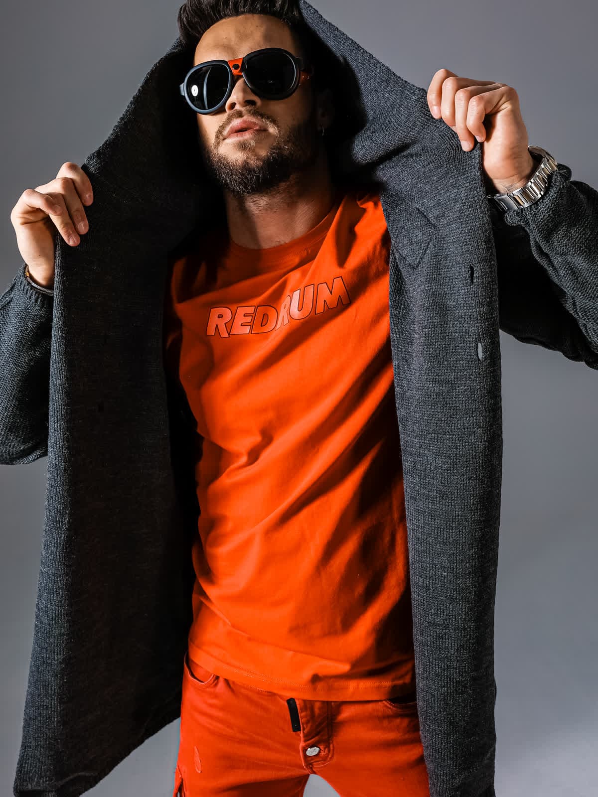 KARDIGAN LINK ANTRACIT 