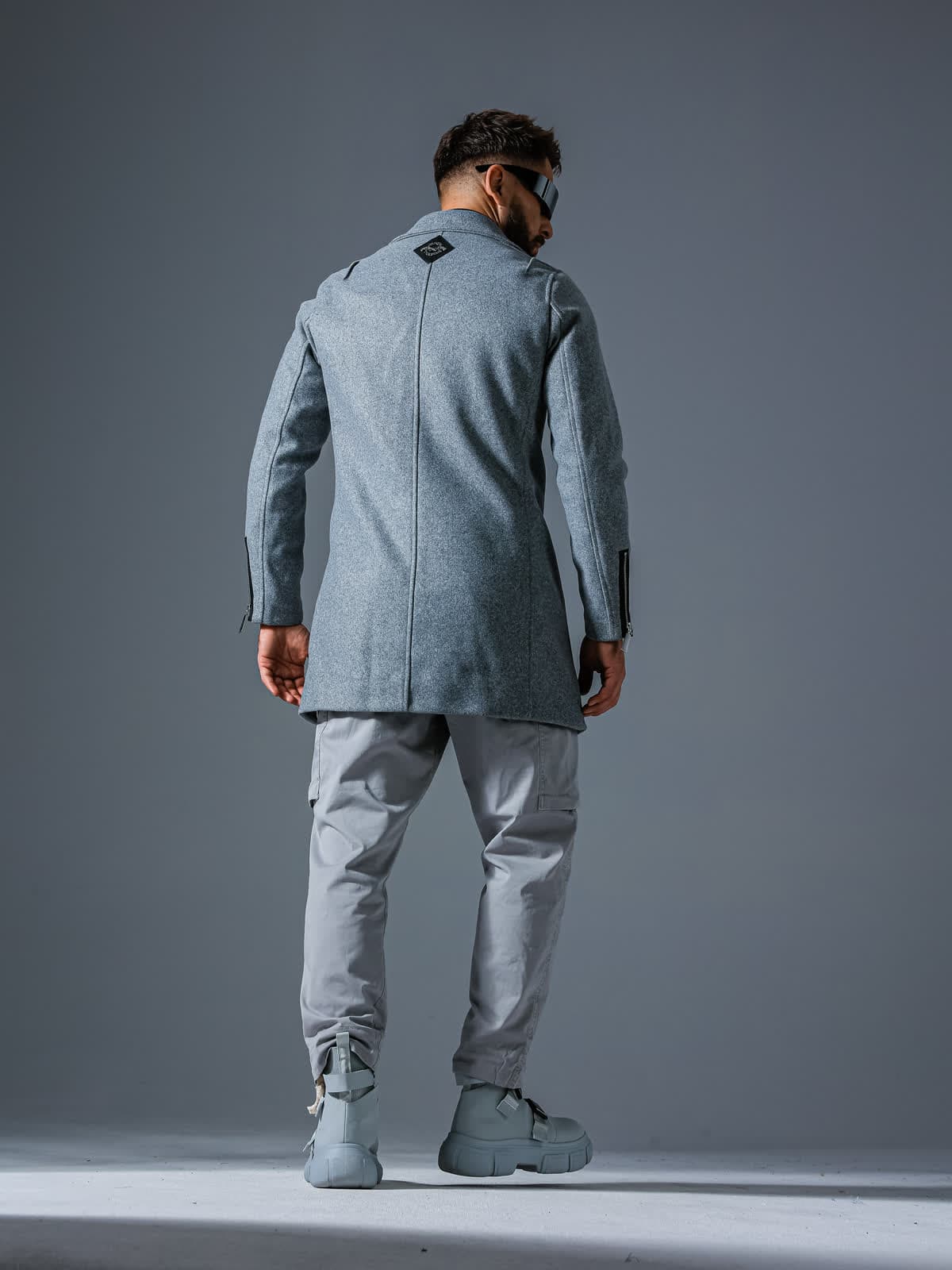 JACKS FURY COAT GREY