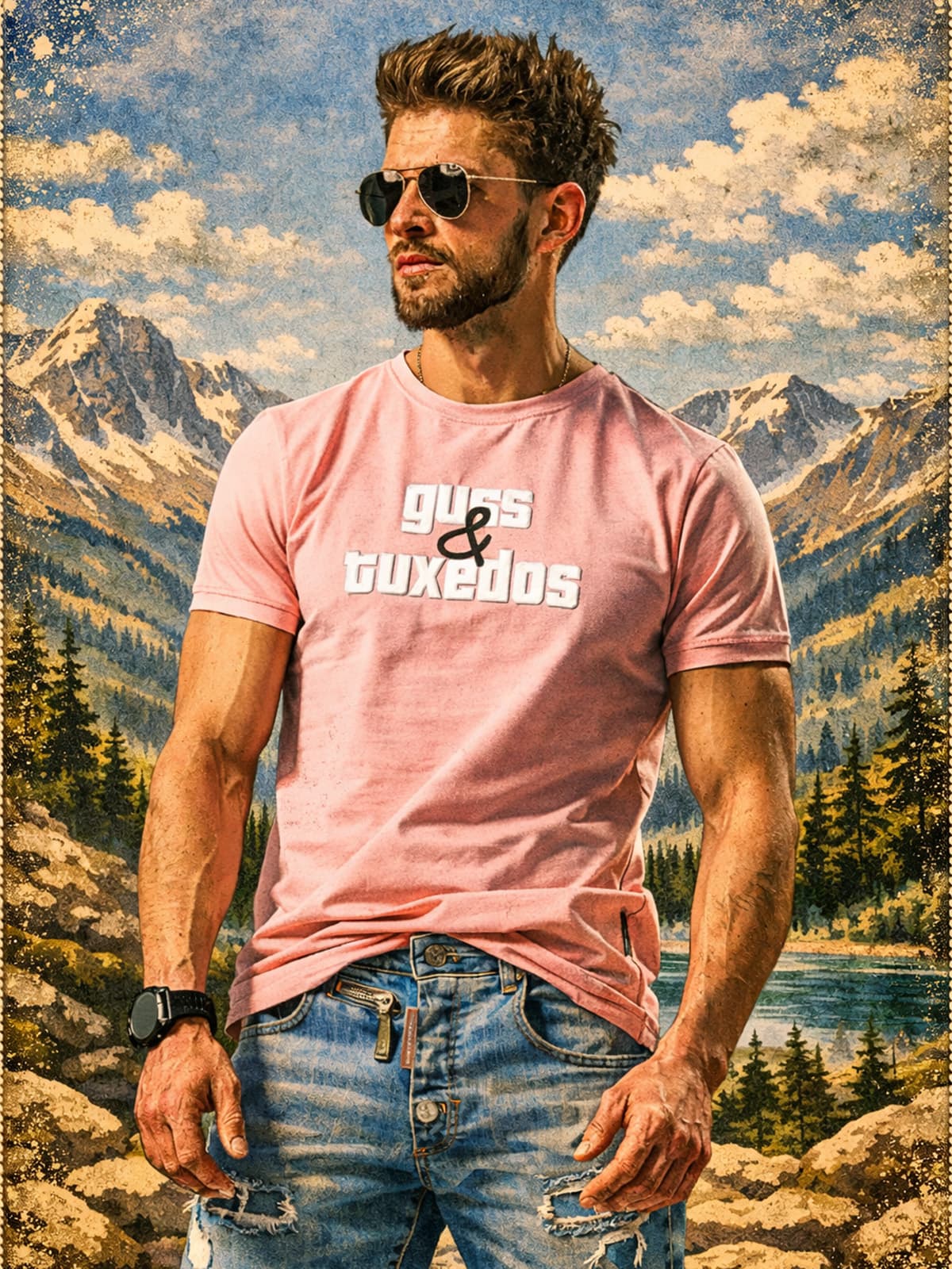 T-SHIRT PINKY BLINDER 