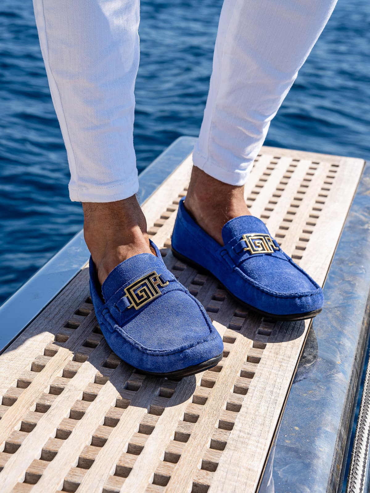 MOKASYNY HVAR BLUE