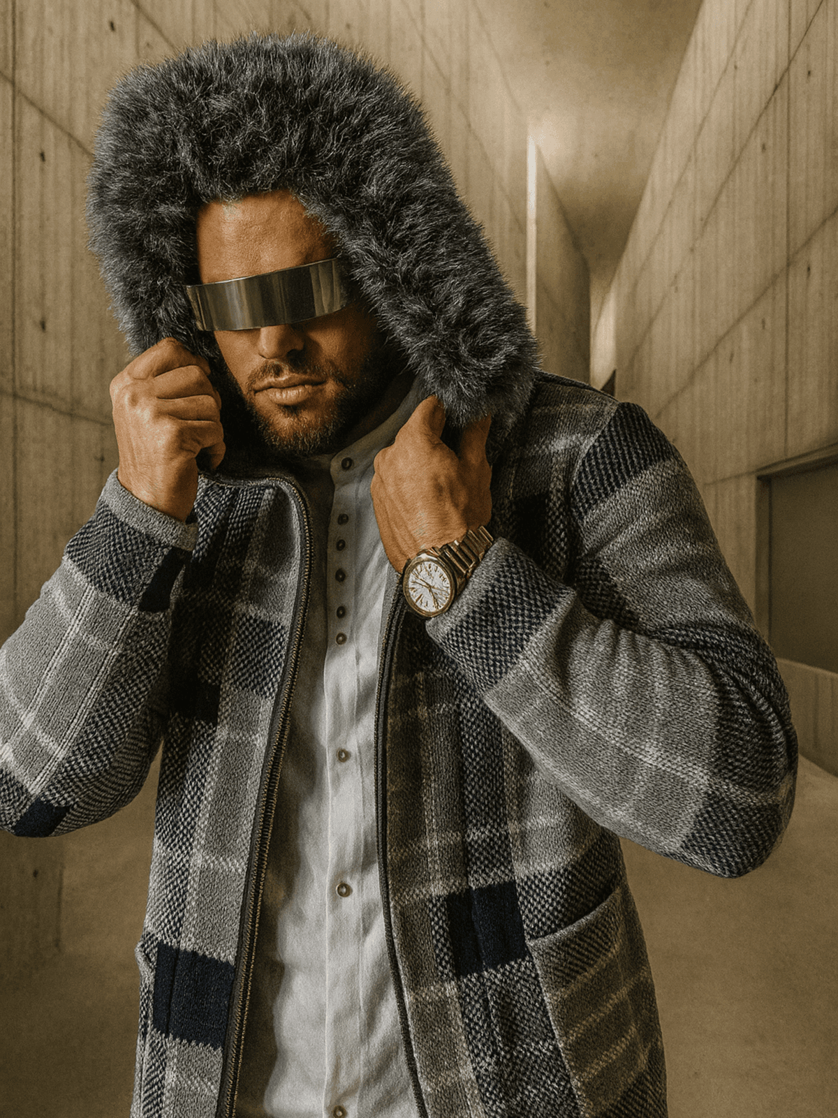 KARDIGAN MALACHI GREY WINT