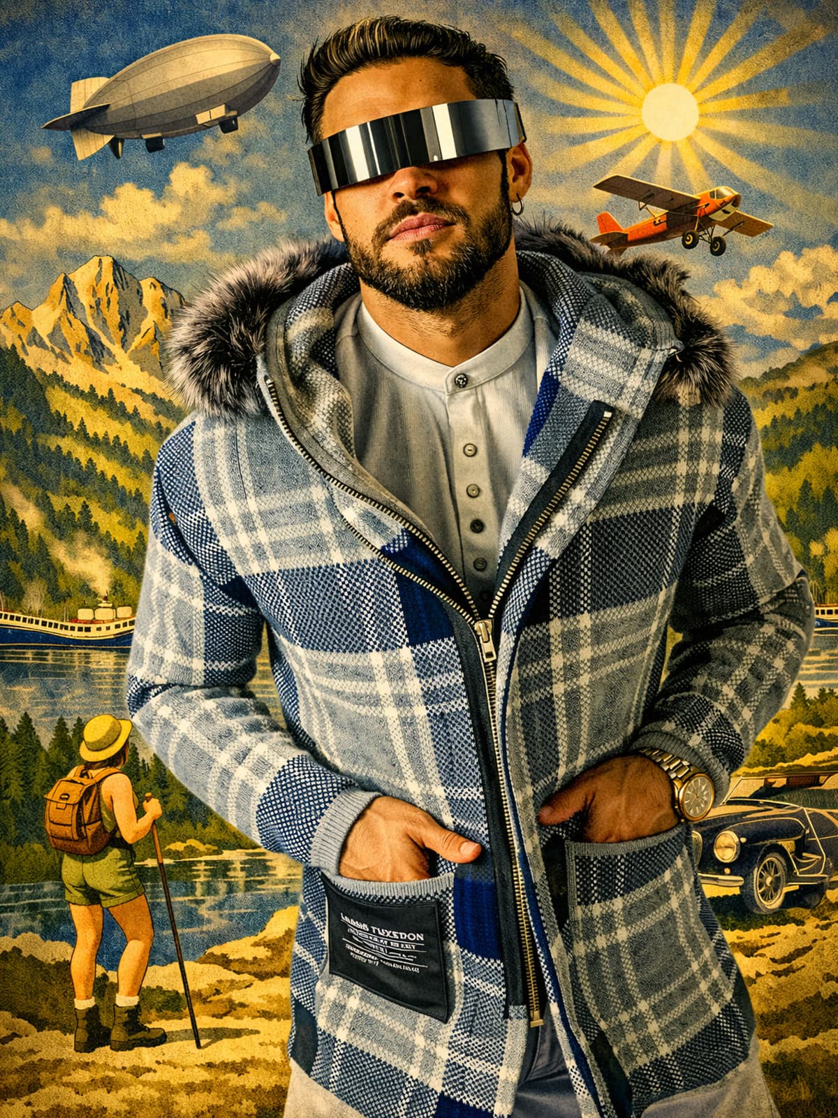 KARDIGAN MALACHI GREY WINT