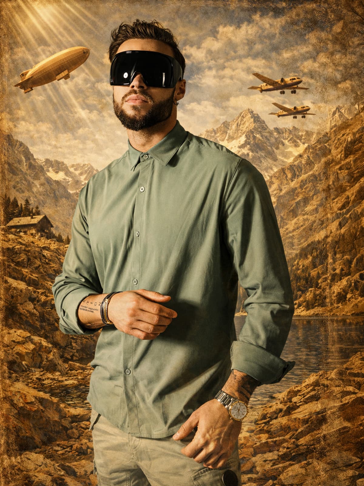 KOSZULA MAXIMUS GREEN 