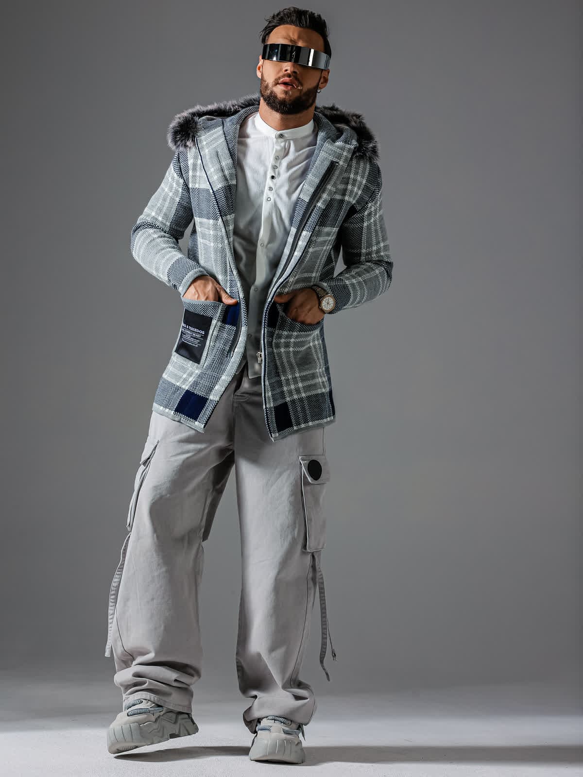 KARDIGAN MALACHI GREY WINT