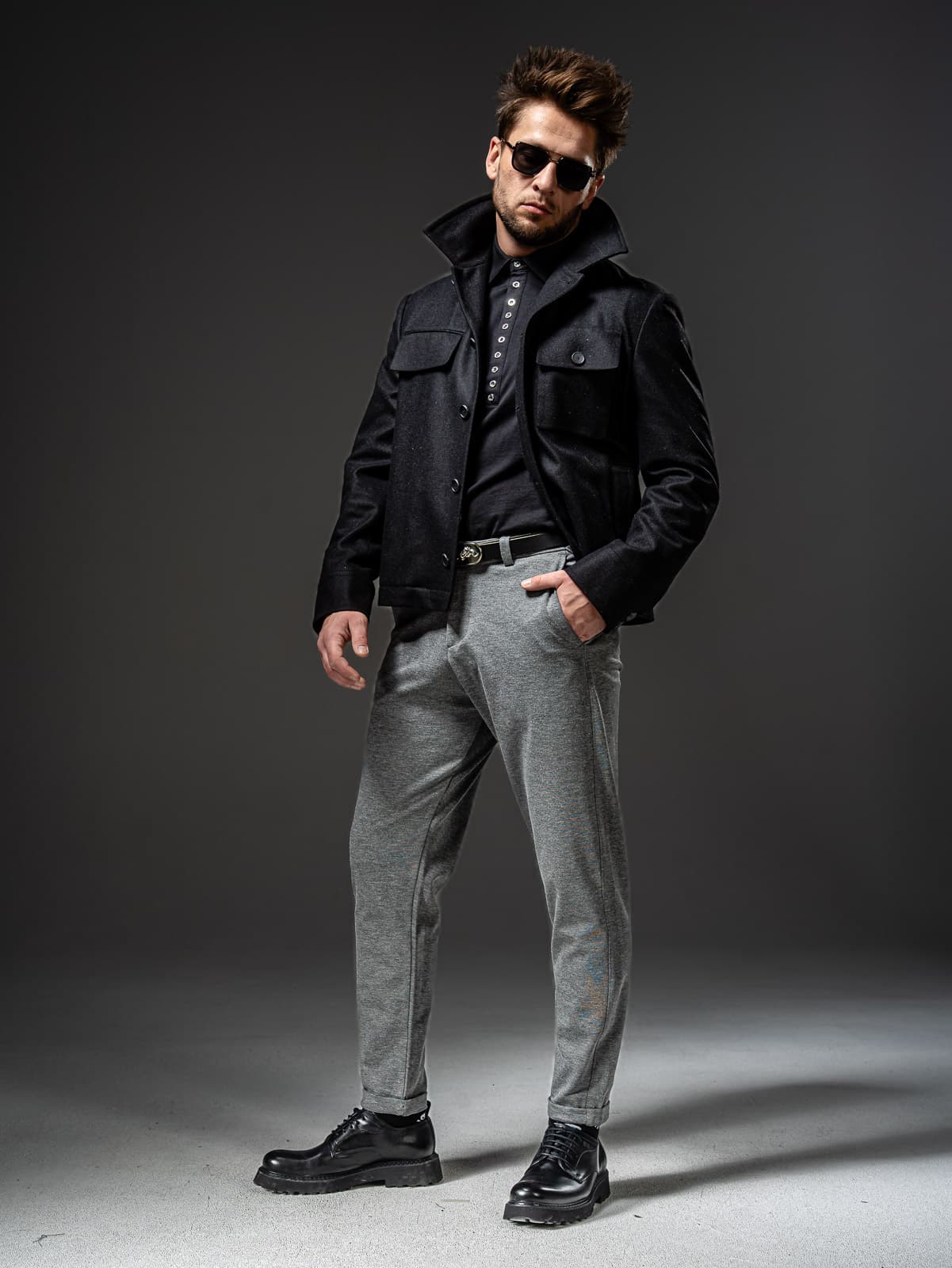 longsleeve Sneer Black