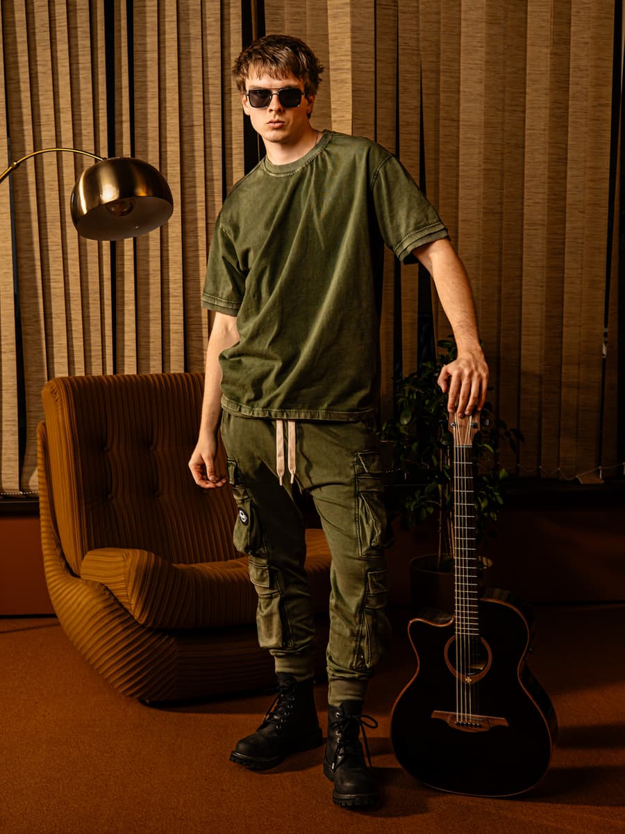 T-shirt Dna Green
