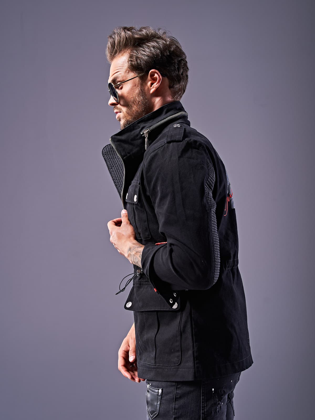 KURTKA TRICKY SNEAK BLACK 
