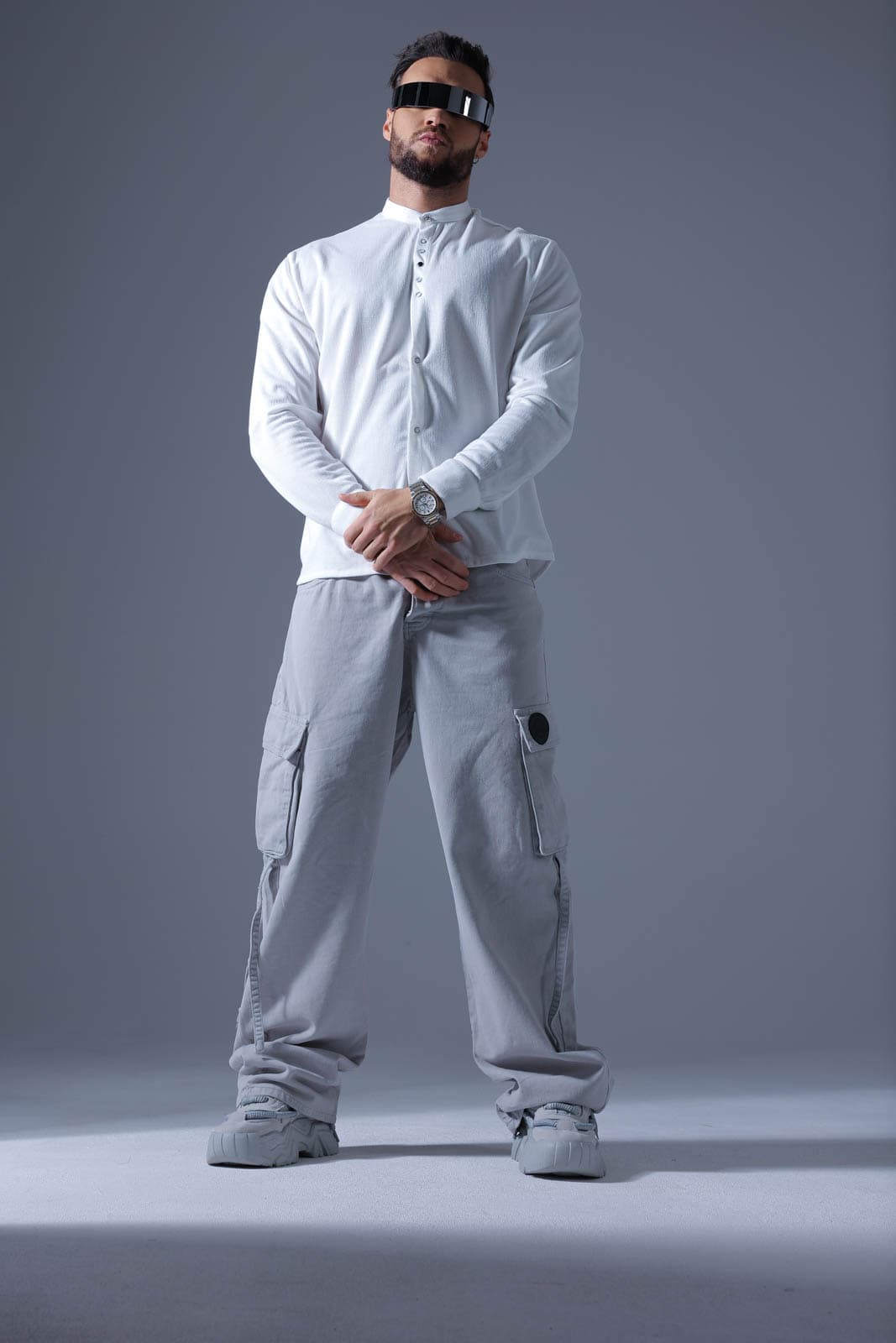 LONG SLEEVE LIMBO WHITE 