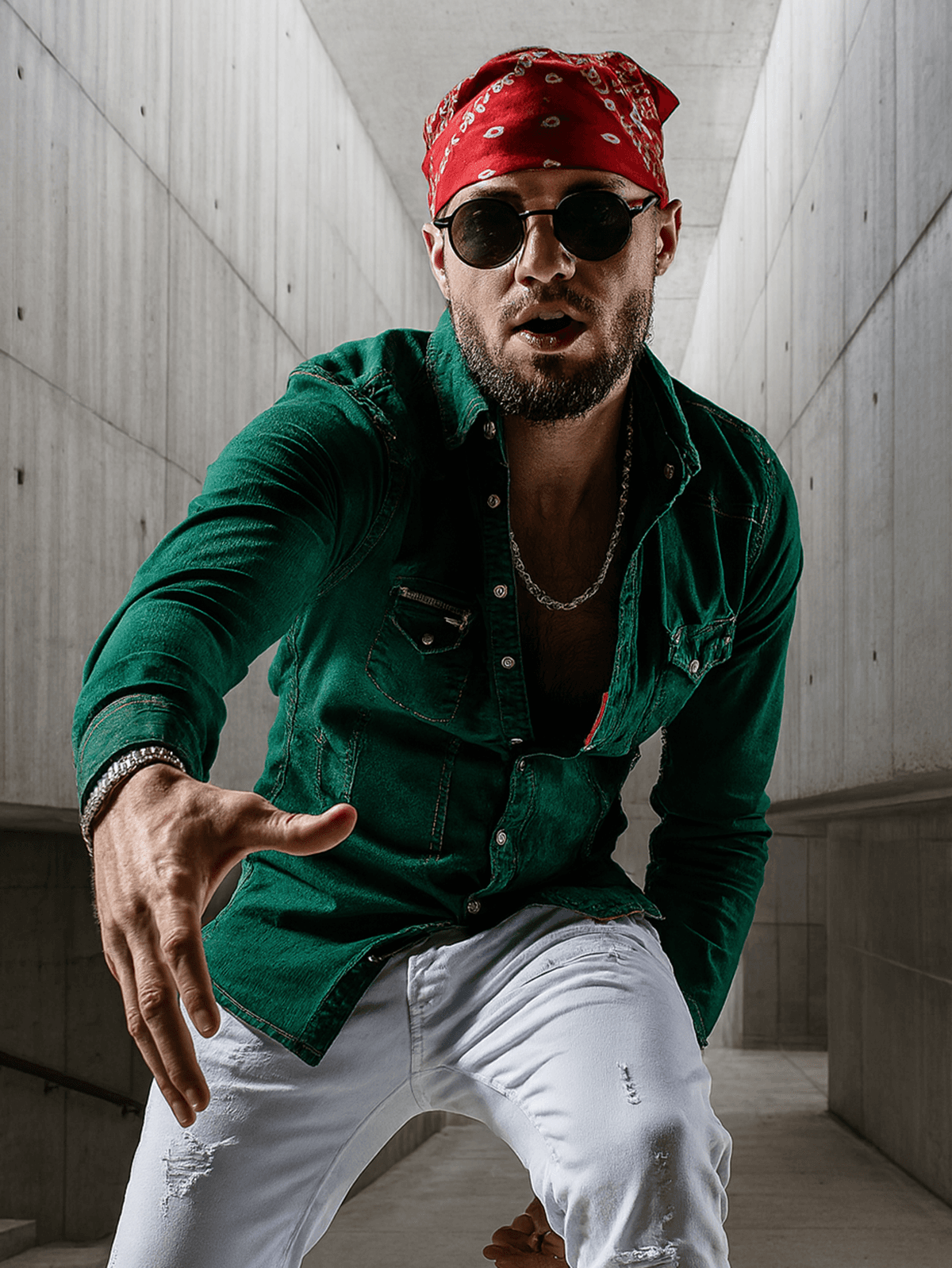 KOSZULA EMERALD SLASH