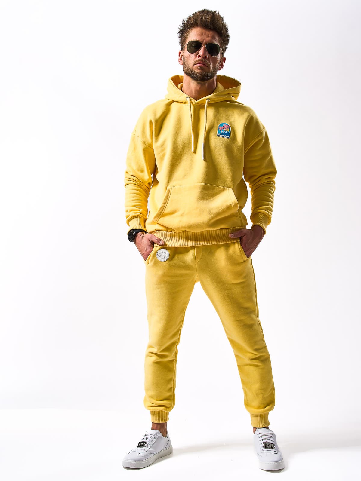 BLUZA MIAMI SNUGGLE HOODIE YELLOW