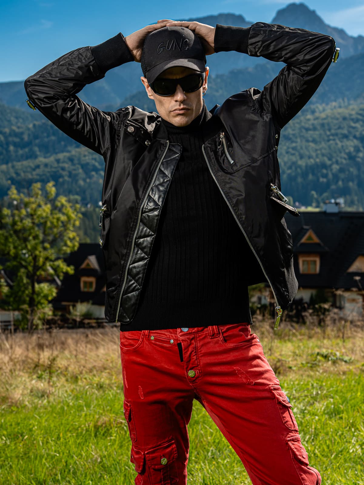 KURTKA FORTY LICKS BLACK WINT