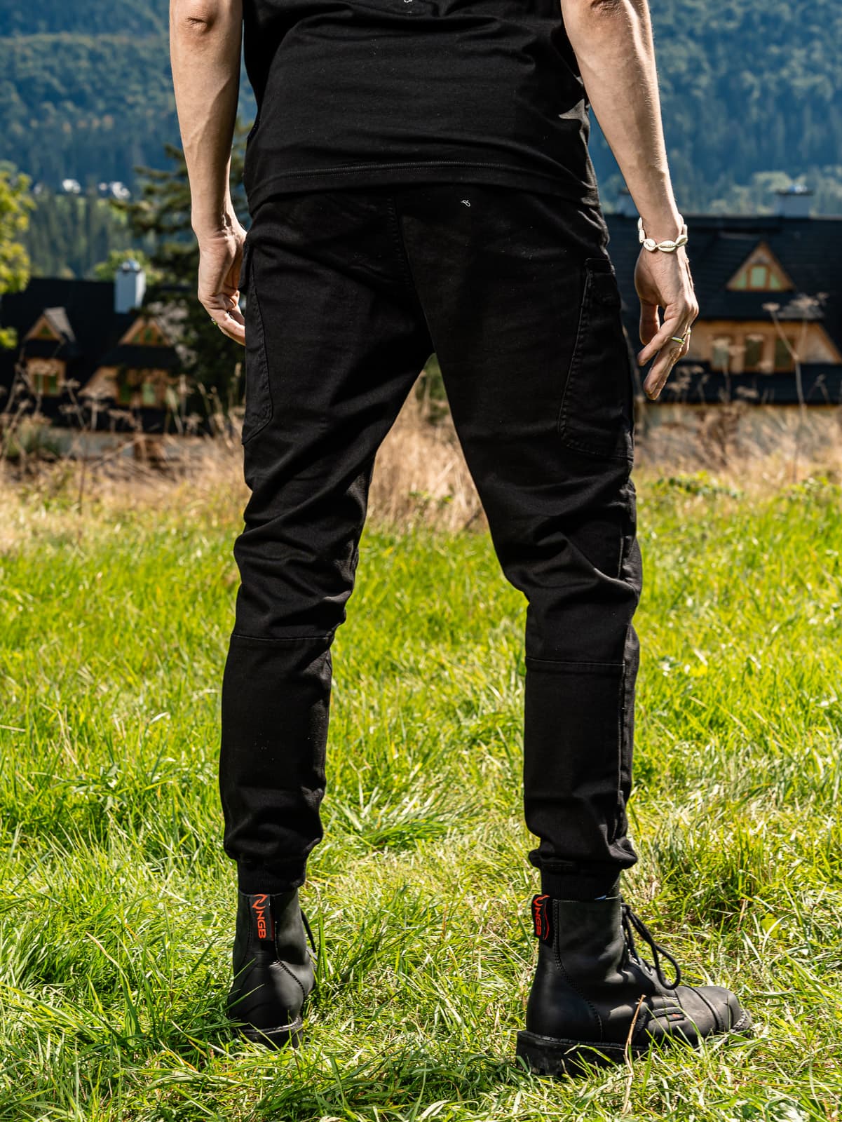 SPODNIE ROCKY MOUNTAIN BLACK