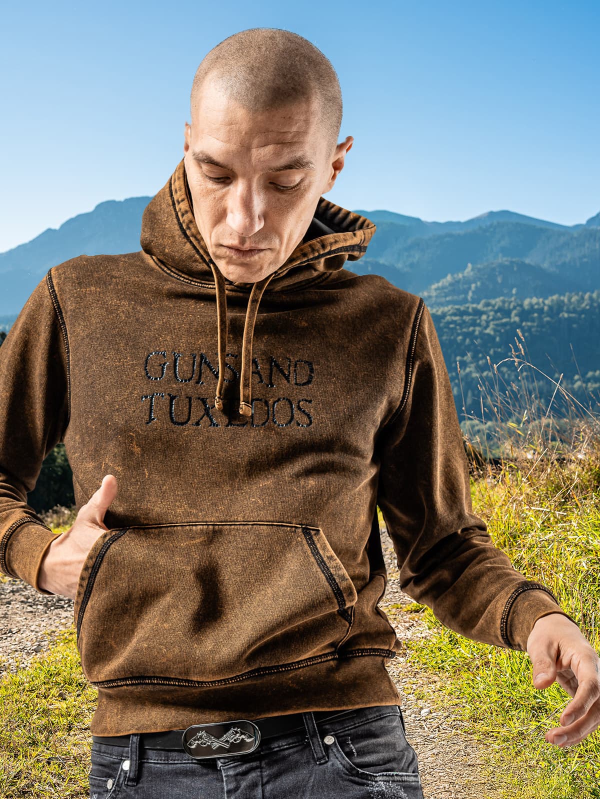 HOODIE RUST 