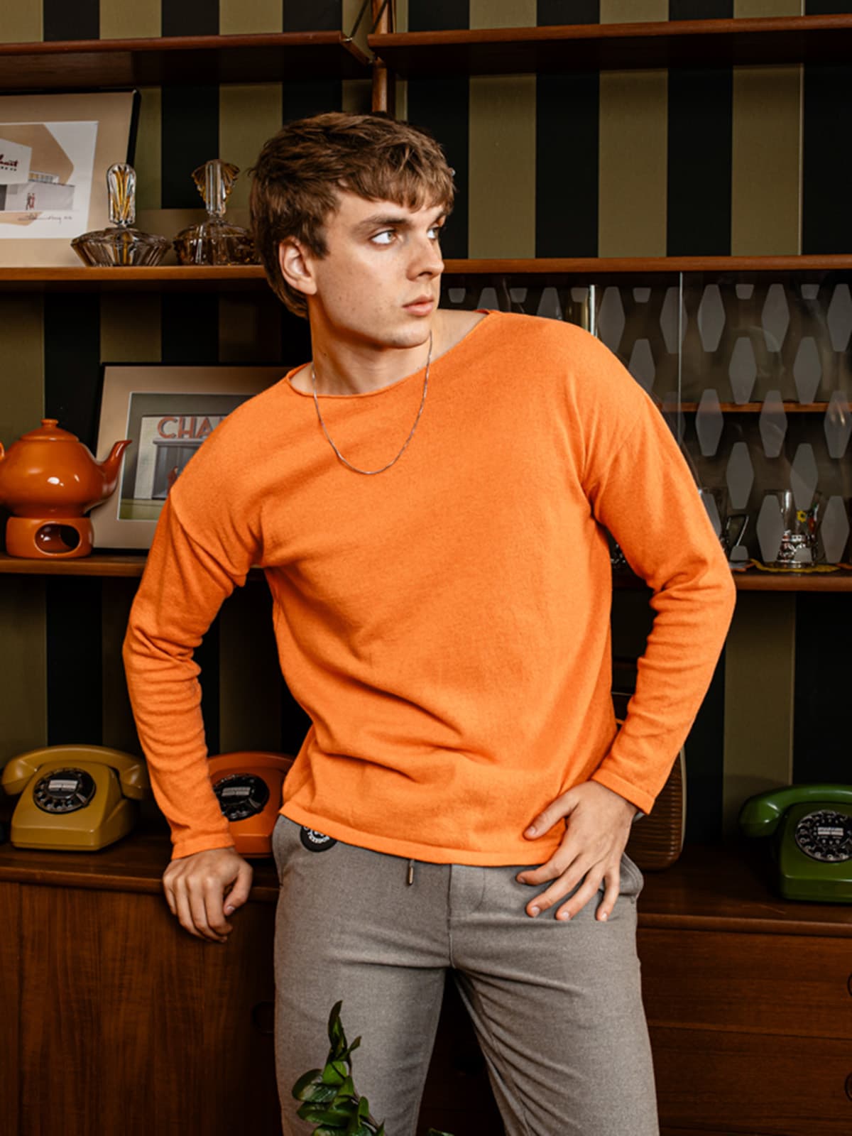 Sweter Gattagene Orange