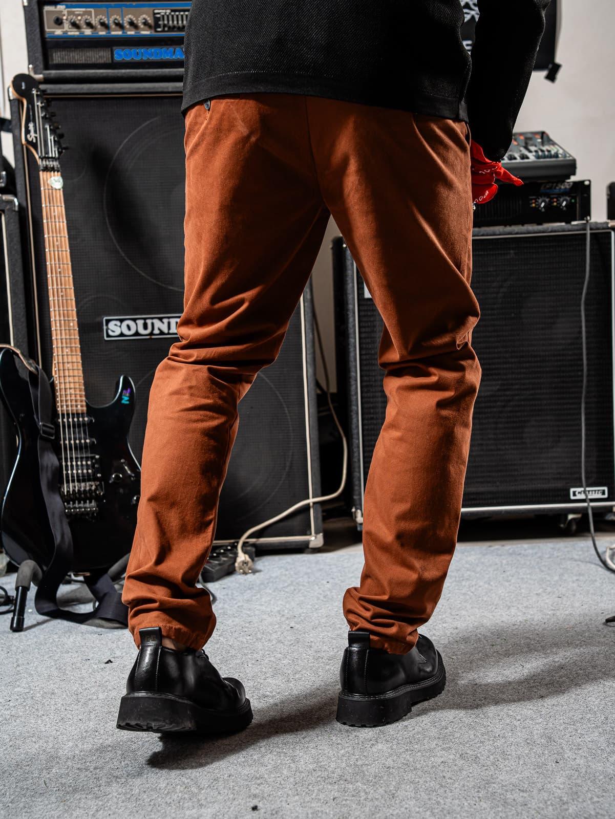 RUST BOULDER PANTS