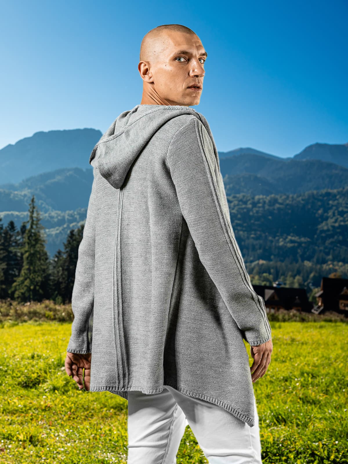 KARDIGAN LINK GREY 
