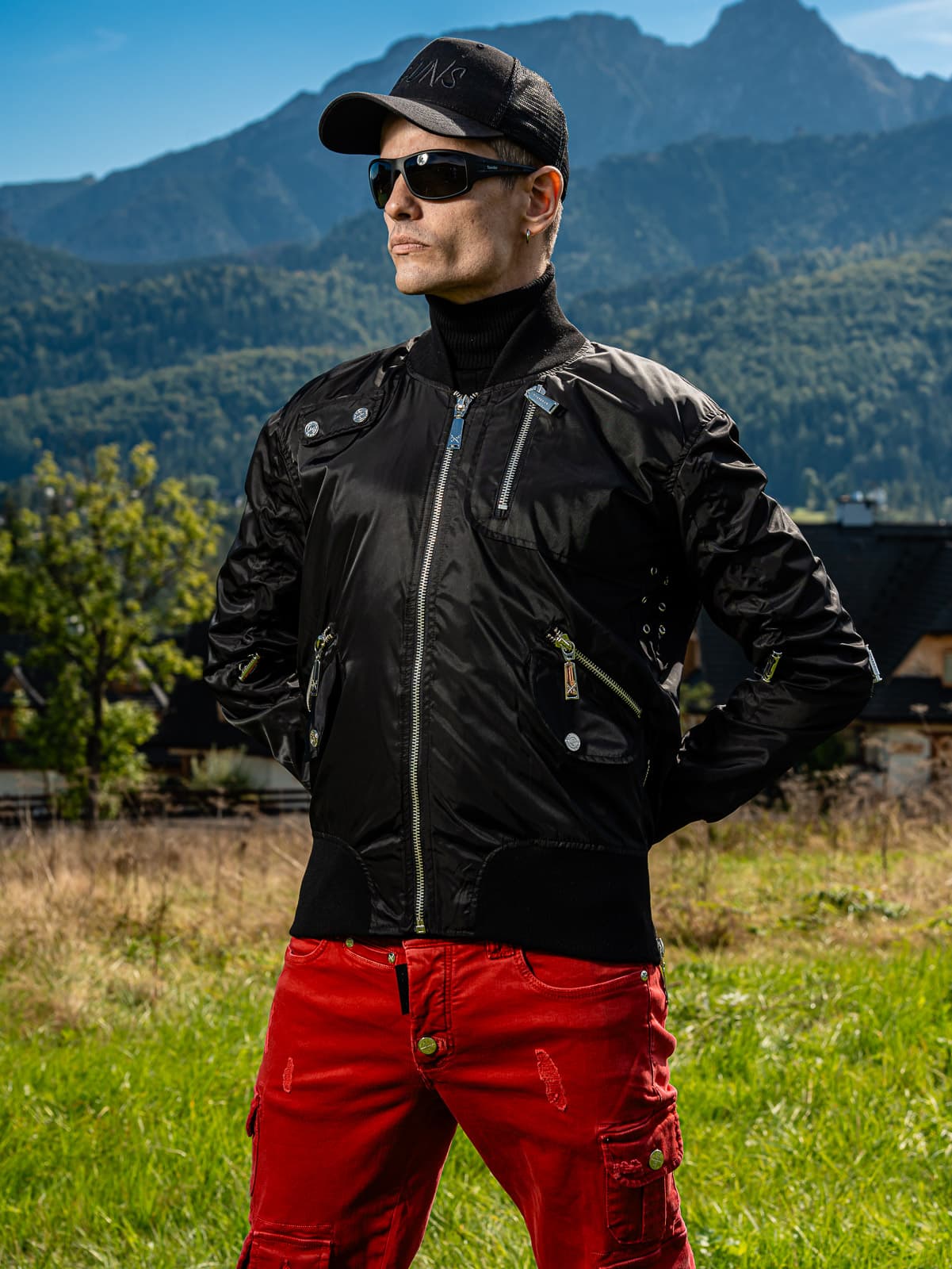 KURTKA FORTY LICKS BLACK WINT