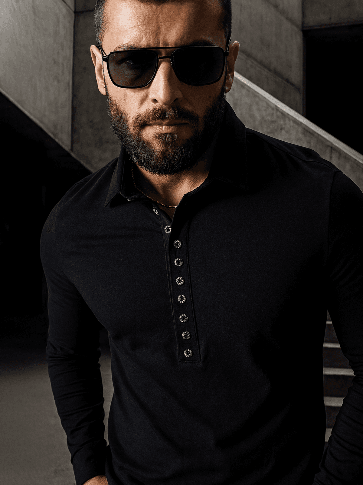 longsleeve Sneer Black