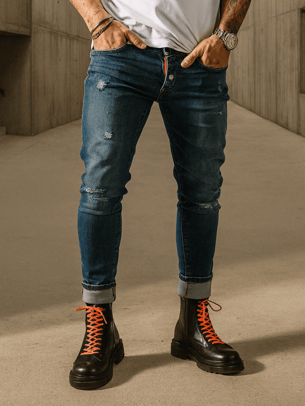 JEANS HANGDOG BLUE WDR