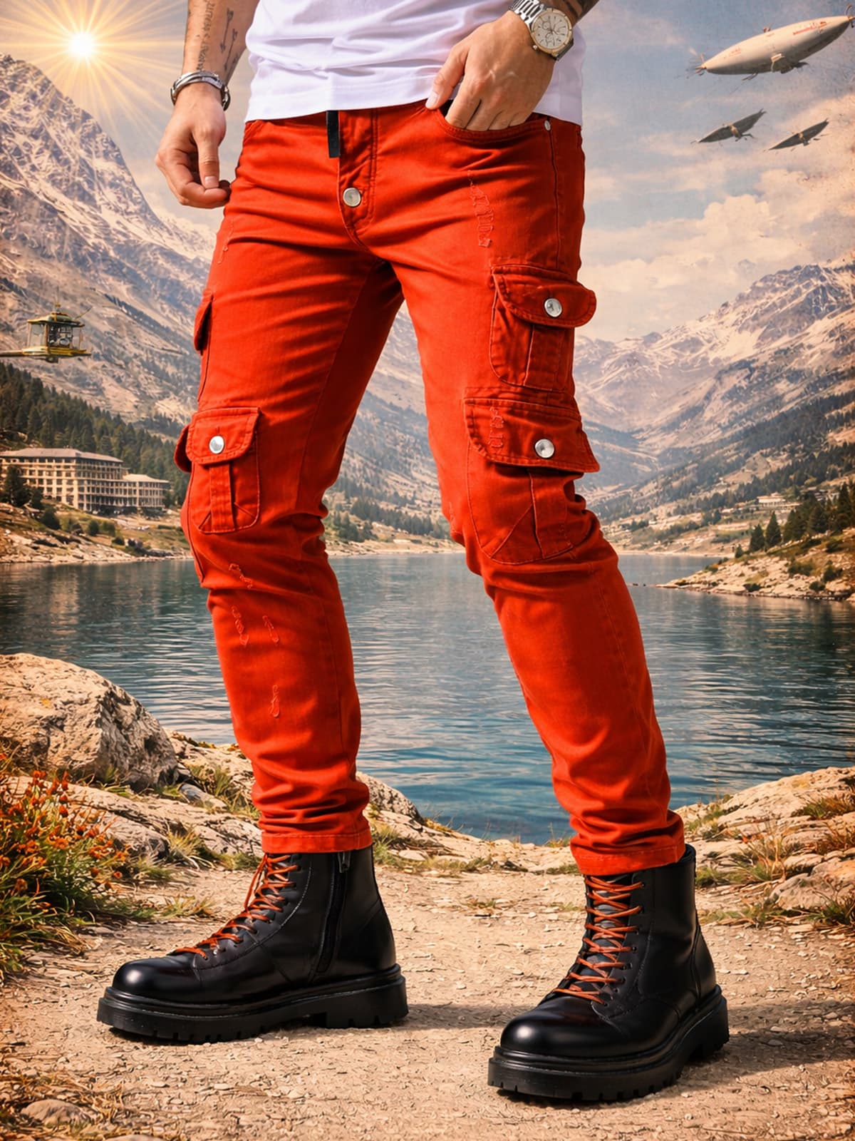 JEANS JARHEAD RED WDR