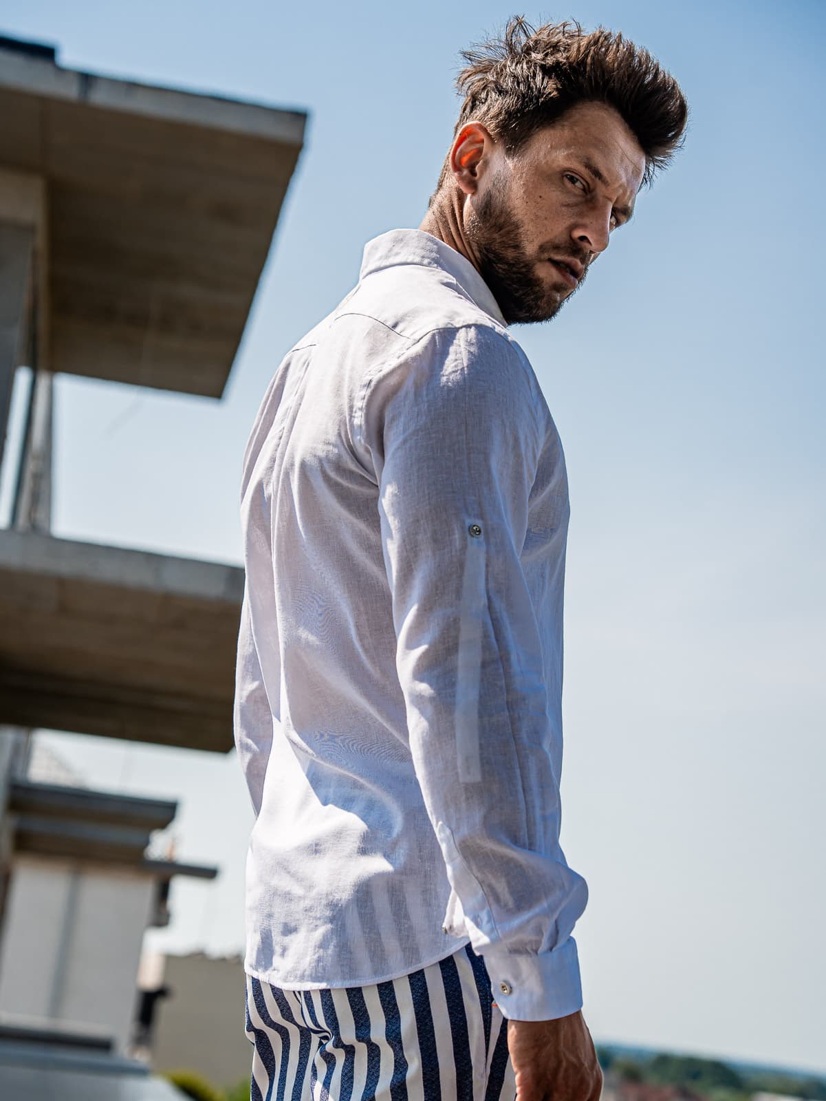 koszula Vente Blanc