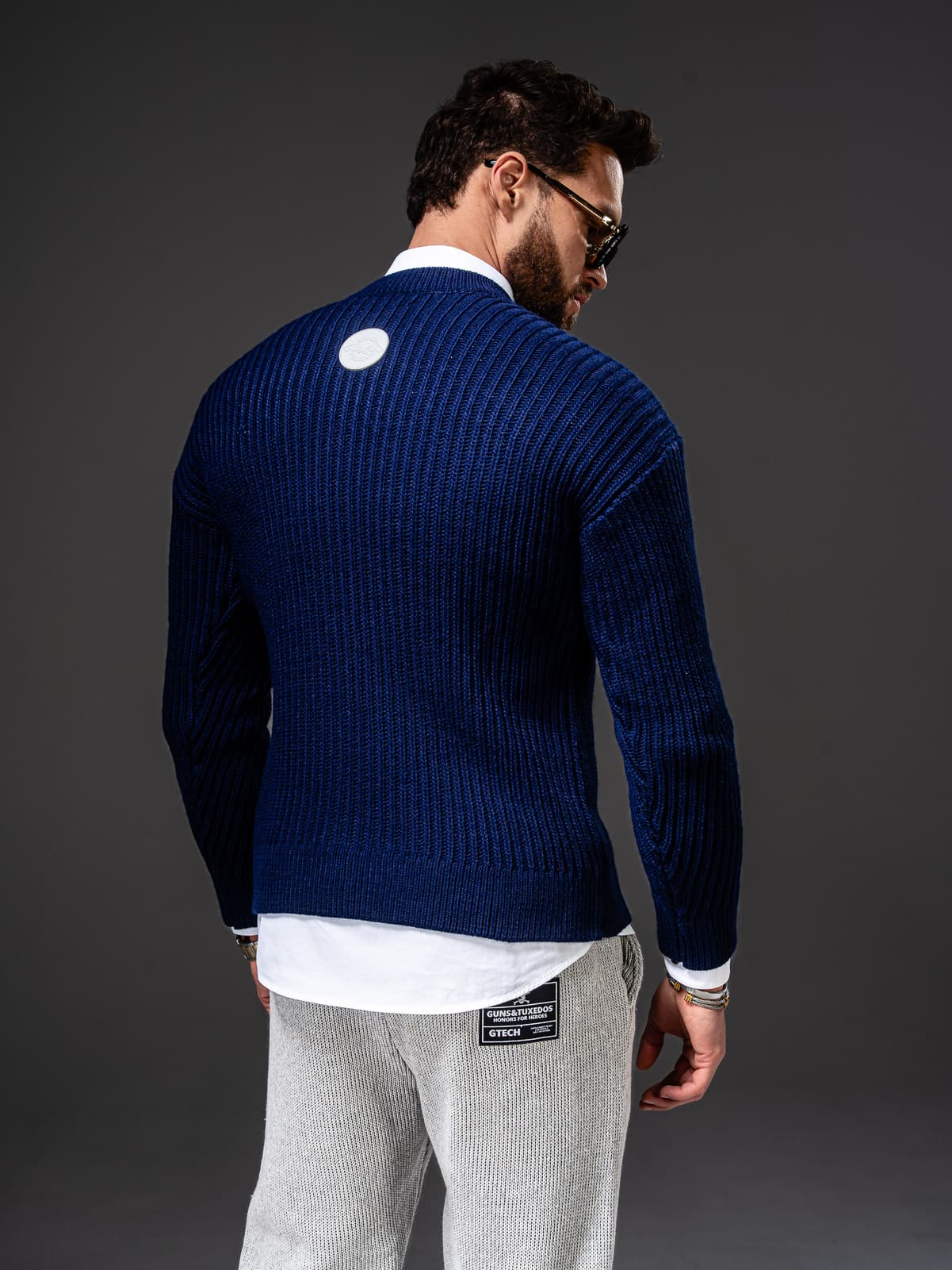 sweter Midnight Blue