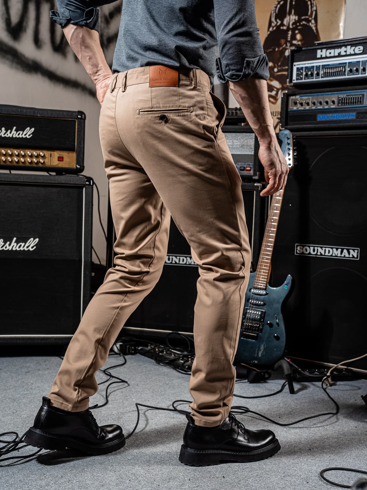 BEIGE BOULDER PANTS