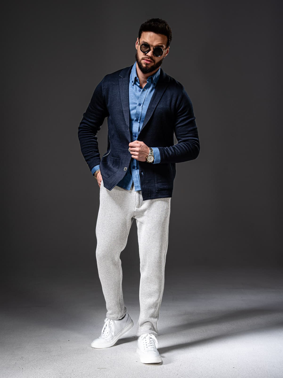 marynarka Heidegger Navy